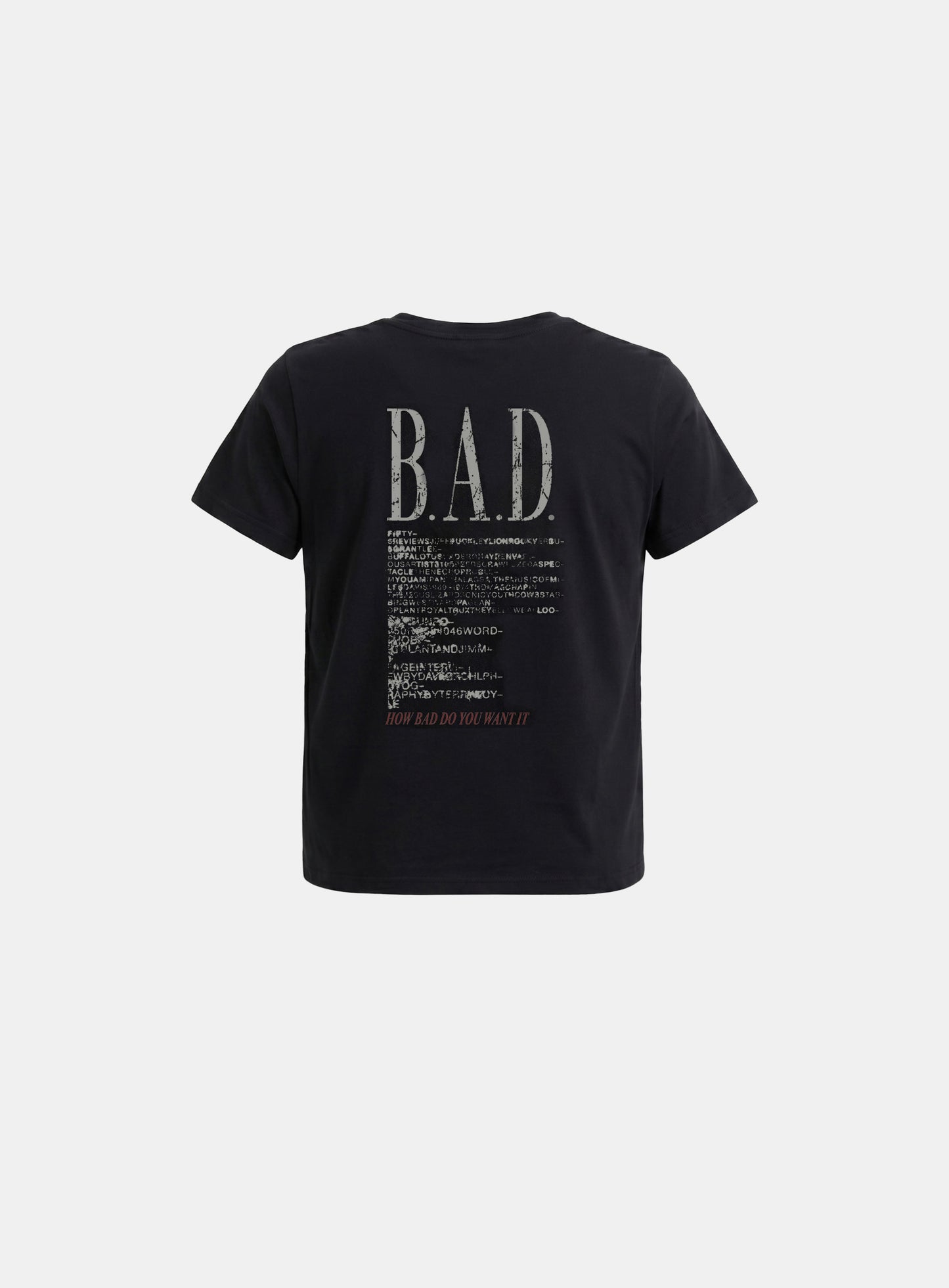 [w-tee26-133] B.A.D. Trinity Girls Short Sleeve T-Shirt - Black