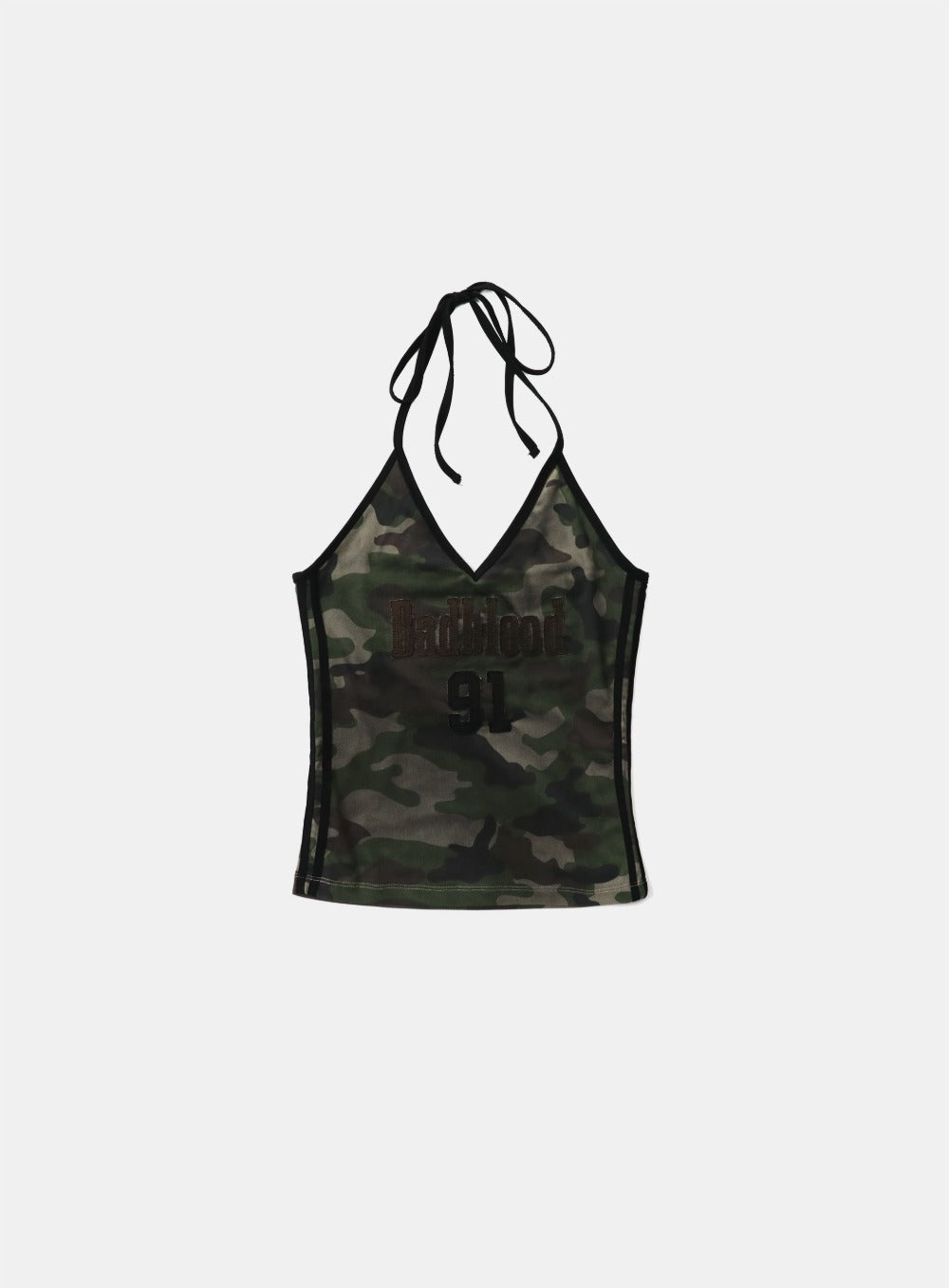 Vintage Club Holter Tank - Green Camo