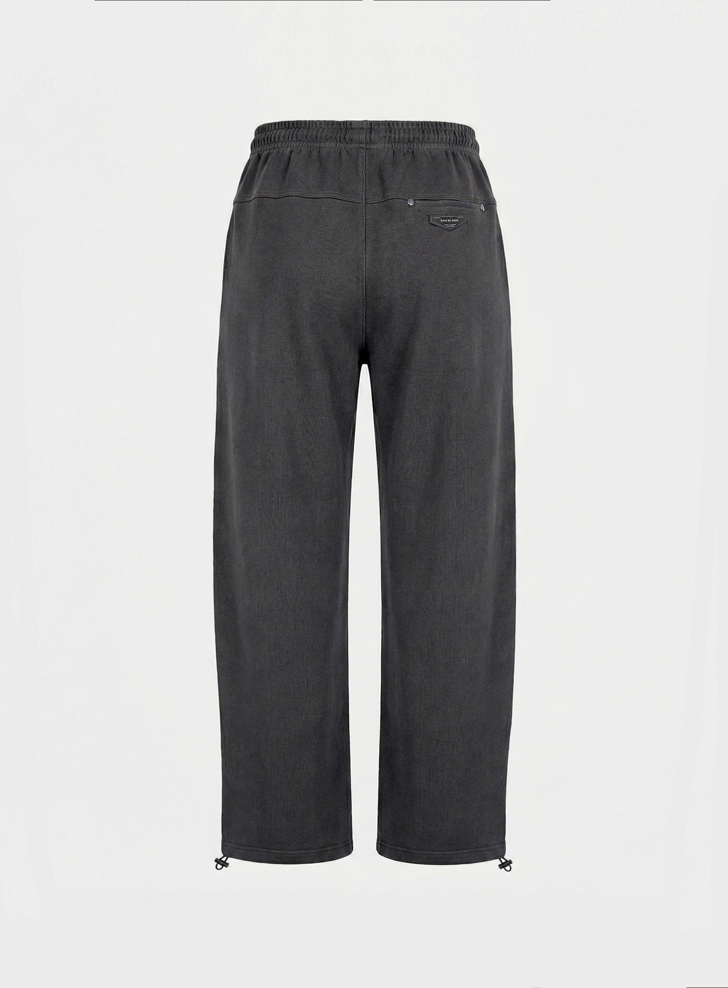 [w-pts26-023] BS Soft Terry Baggy Joggers - Charcoal