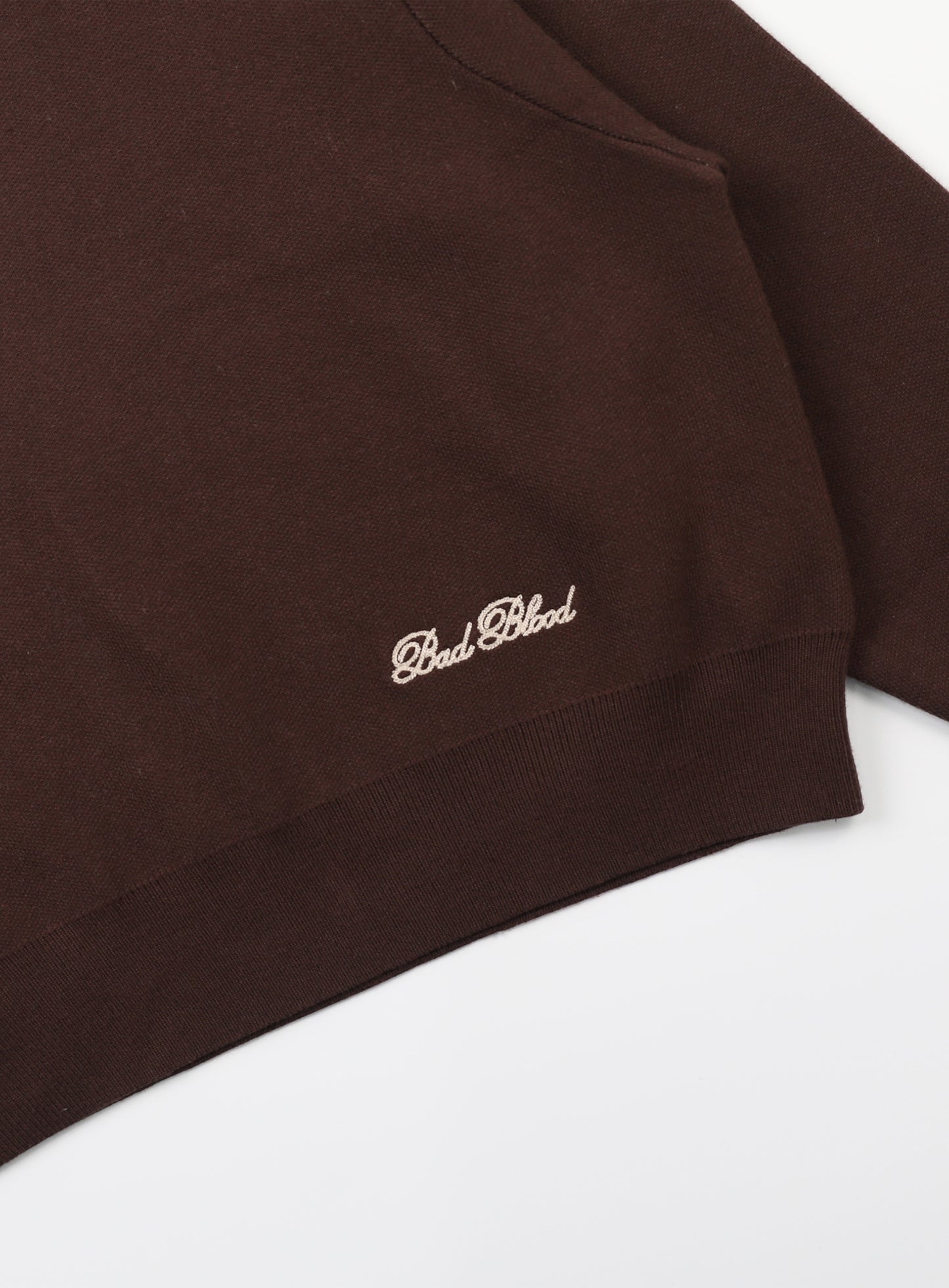 Classic Big Logo Crewneck Sweater - Brown