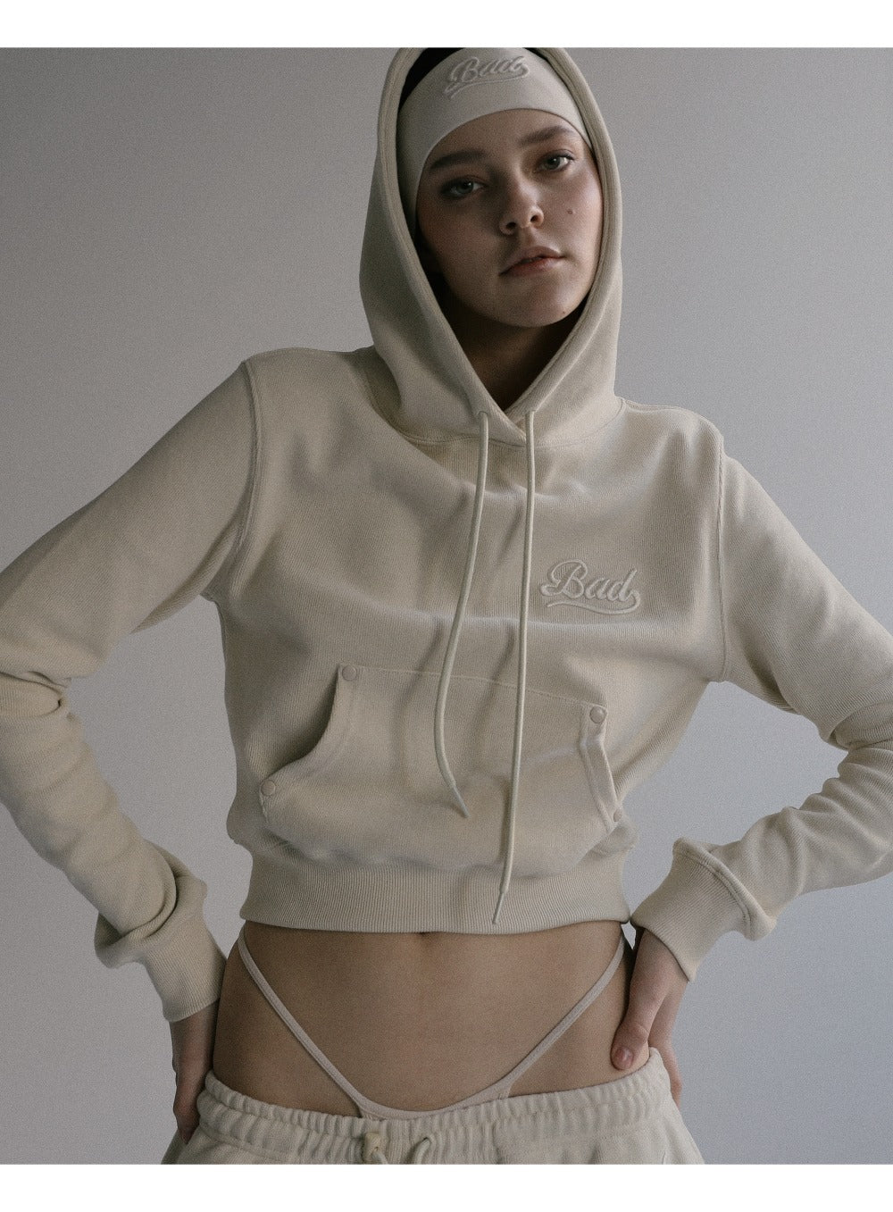 [w-hde24-002] Beyond Soft Hoodie - Cream