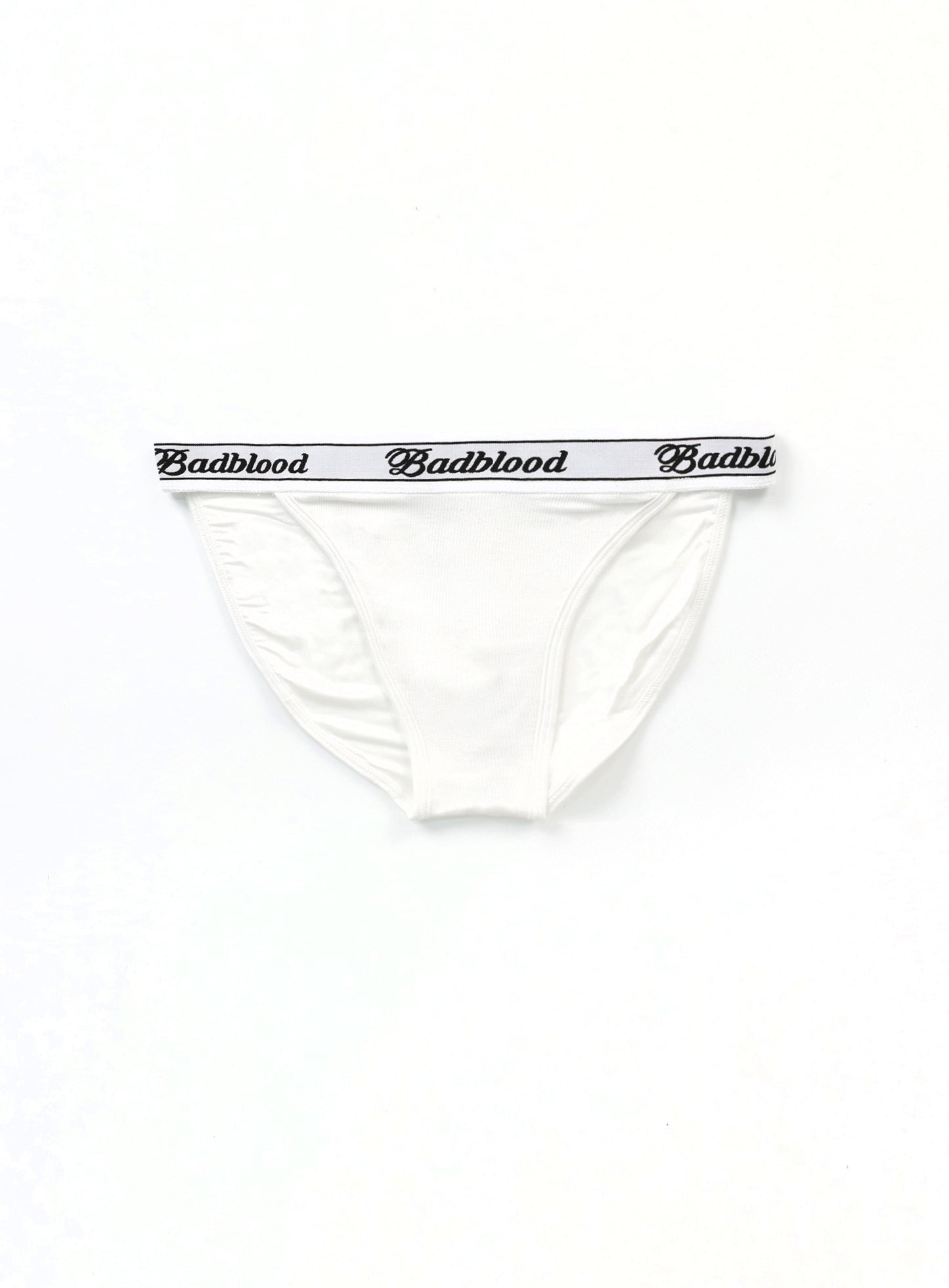 [w-pnt20-075] MODAL COTTON BASIC BRIEF IN WHITE