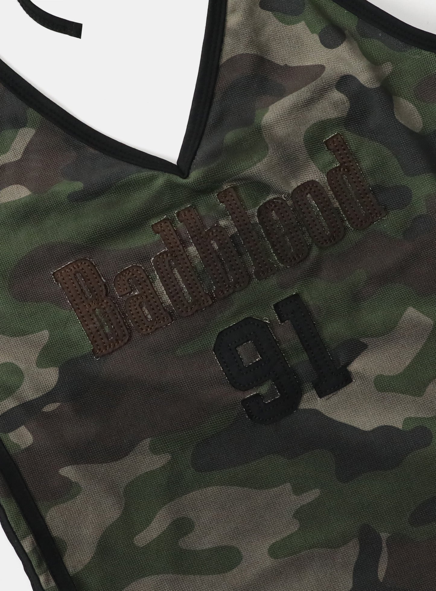 Vintage Club Holter Tank - Green Camo