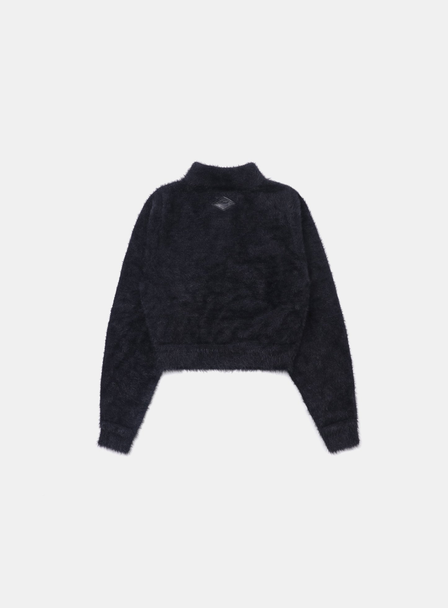 BS Mohair Polo Sweater - Black