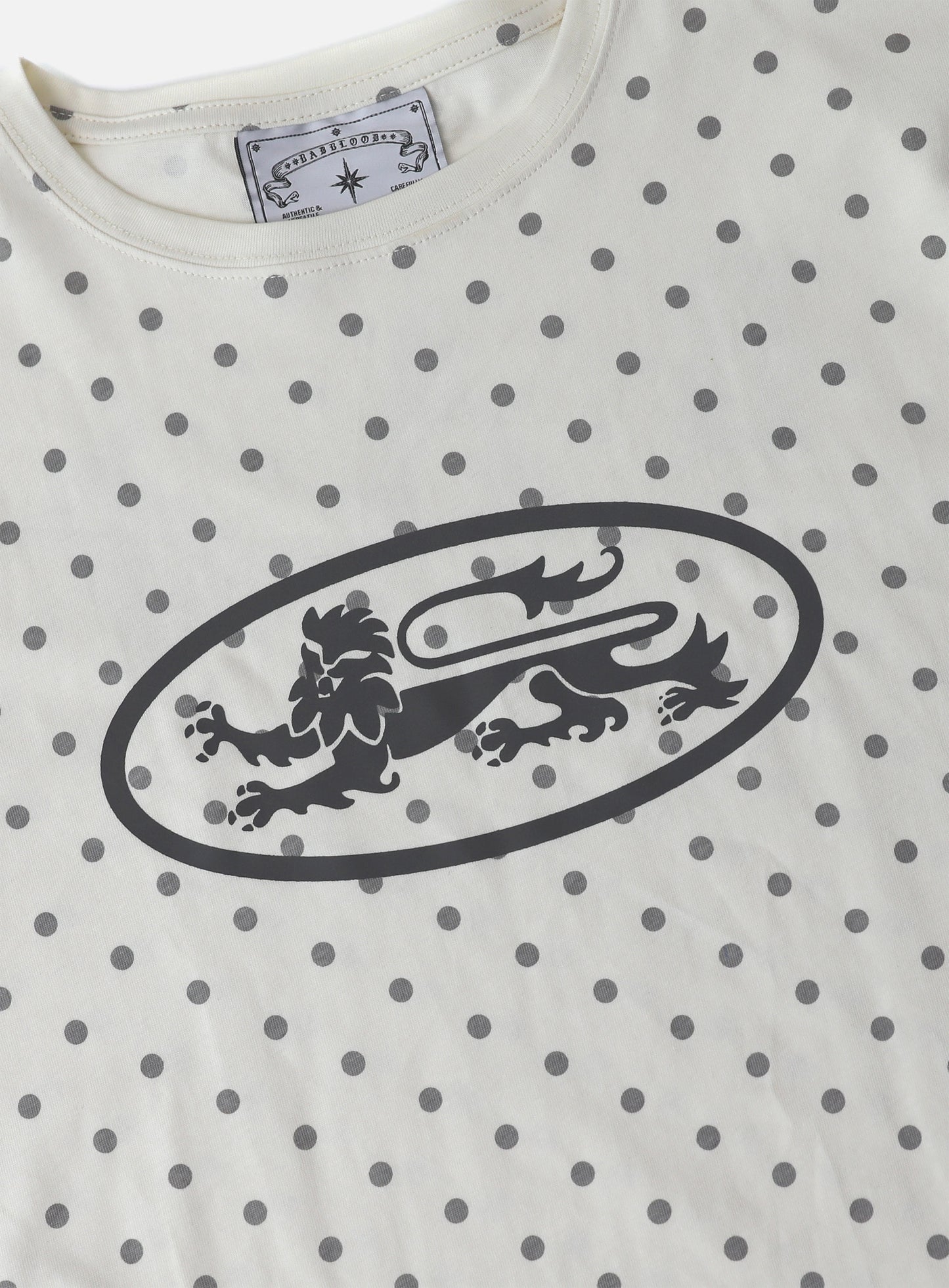 Mystic Basic T-Shirt - Cream Dot