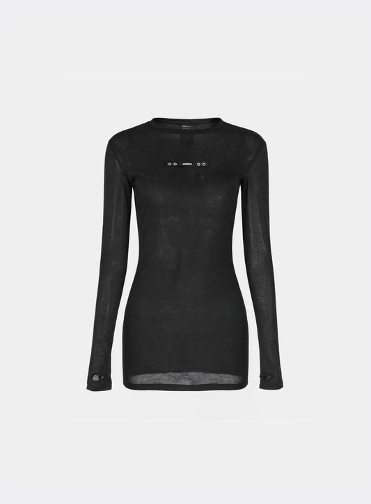 Nikki Mini Dress Long Sleeves - Black