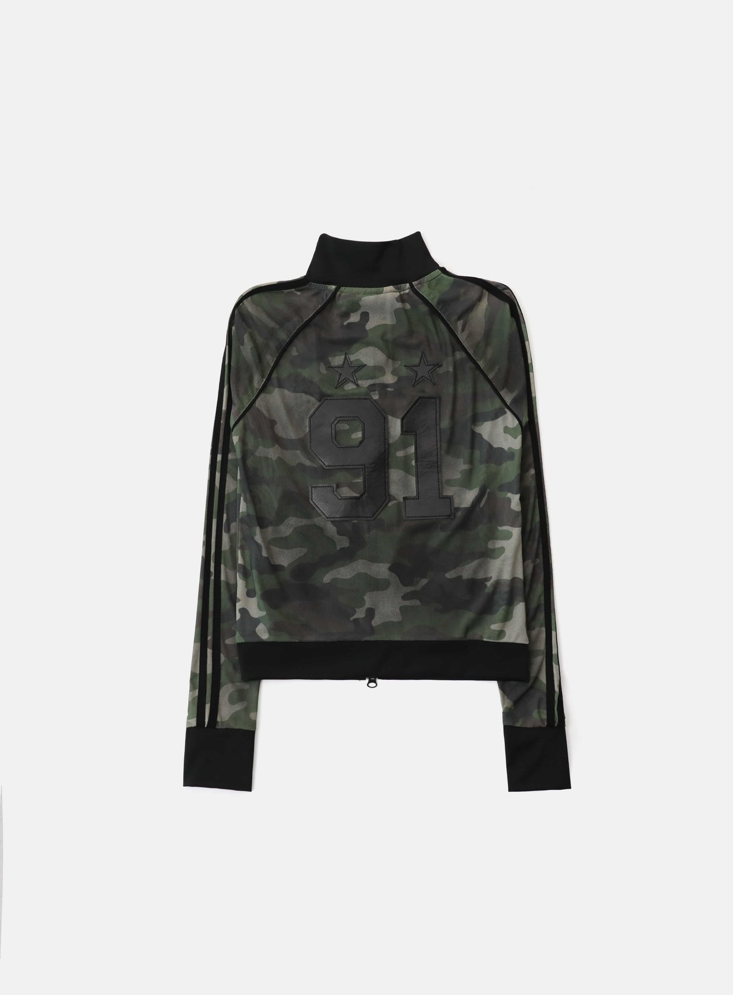 Vintage Club Track Zip-Up - Green Camo