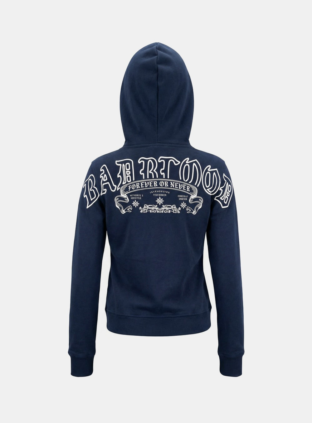 [w-hde26-021] Mystic Capsule Slim-Fit Zip-Up Hoodie - Navy