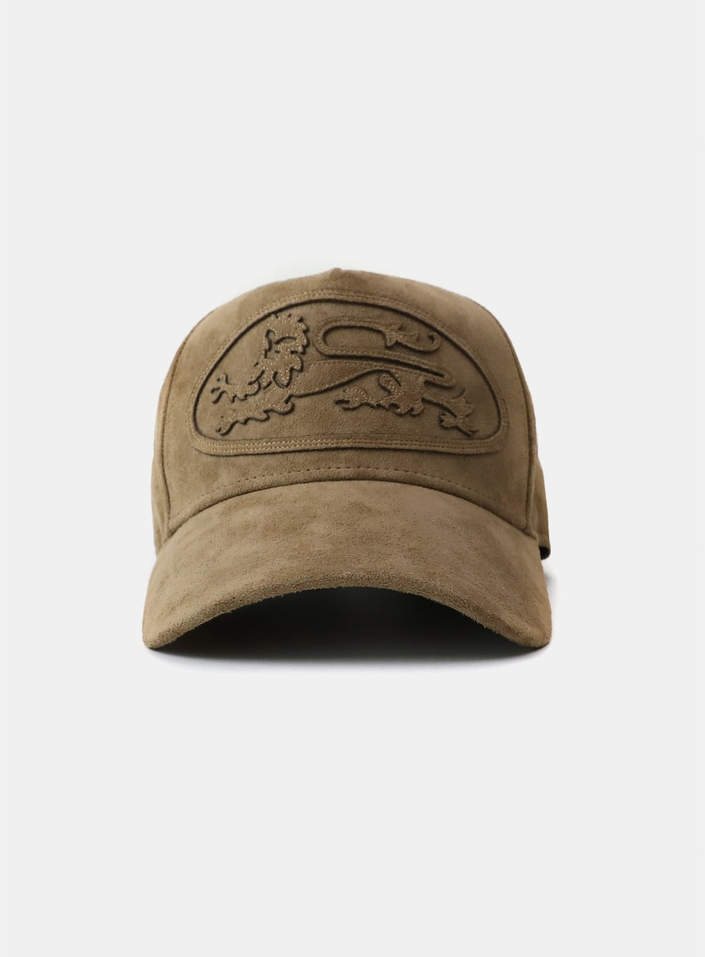 Mystic Big Patch Ball Cap - Tan Suede
