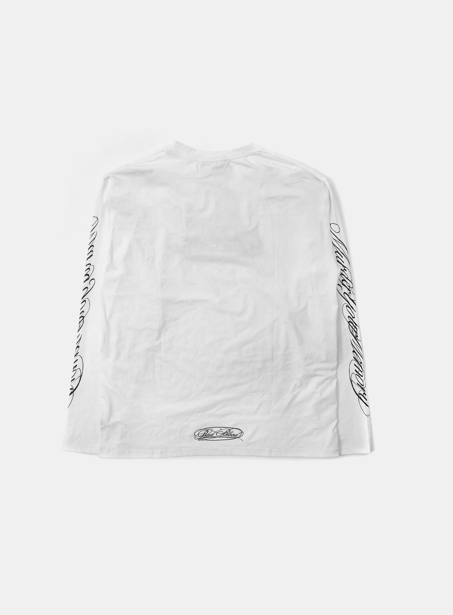 Dark Classic MYM Long Sleeve - White