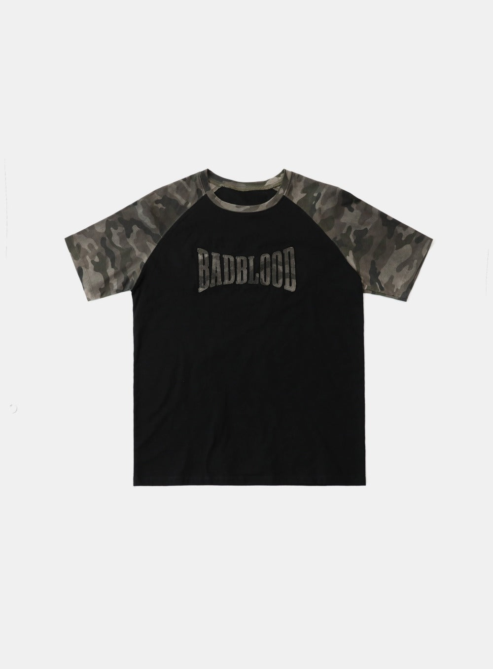 Contrast Short Sleeve - Green Camo