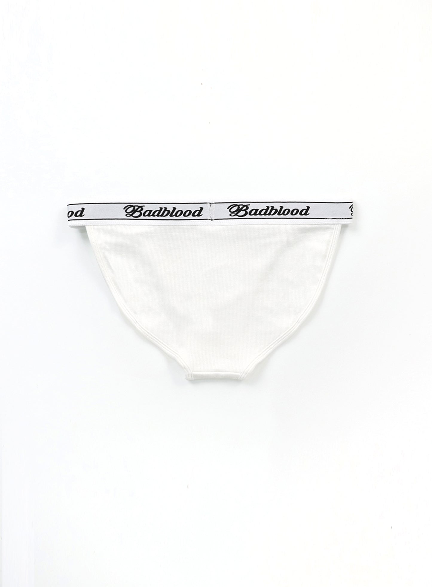[w-pnt20-075] MODAL COTTON BASIC BRIEF IN WHITE