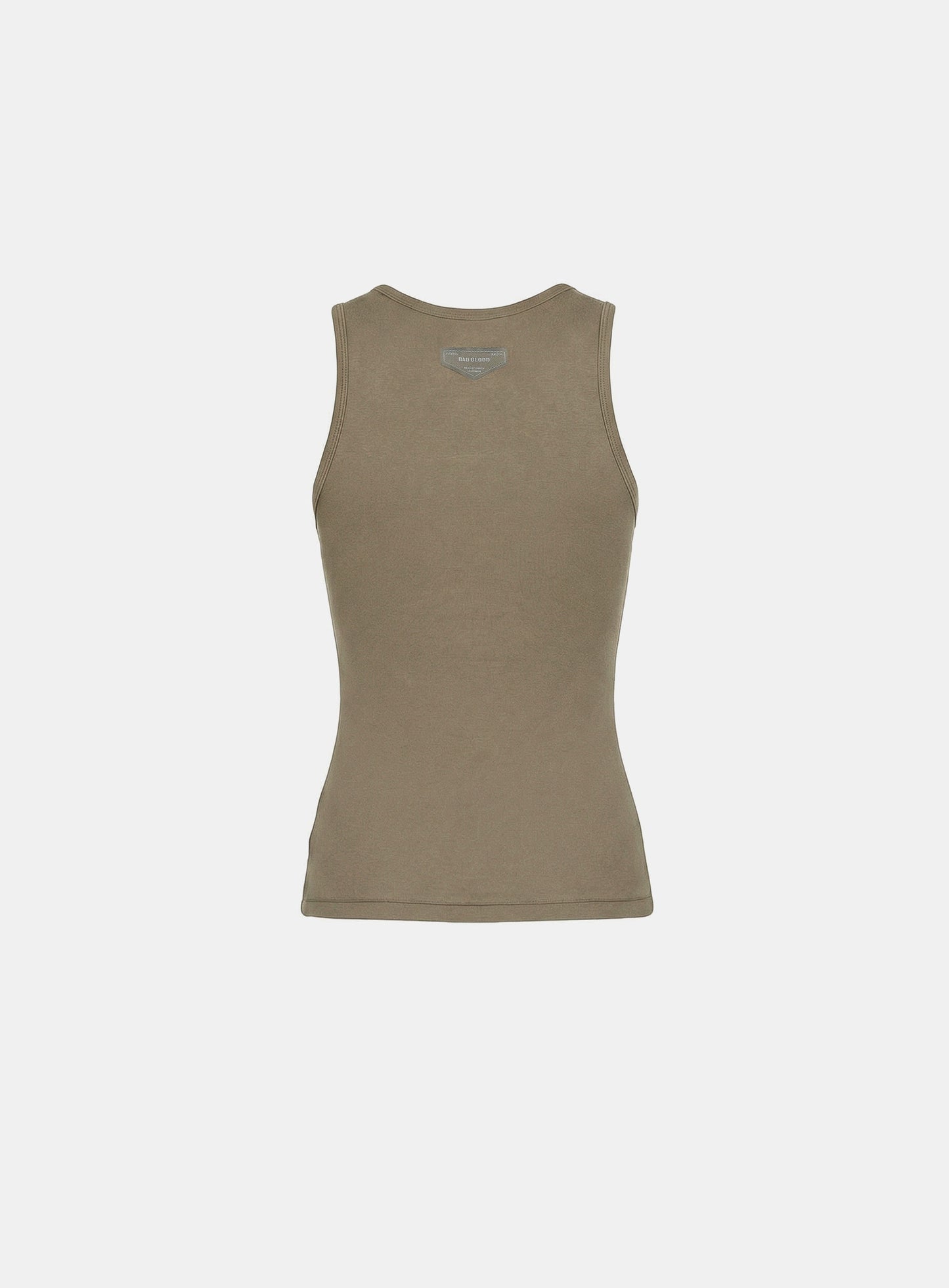 [w-tnk26-011] BS Cotton Jersey Classic Tank - Tobacco