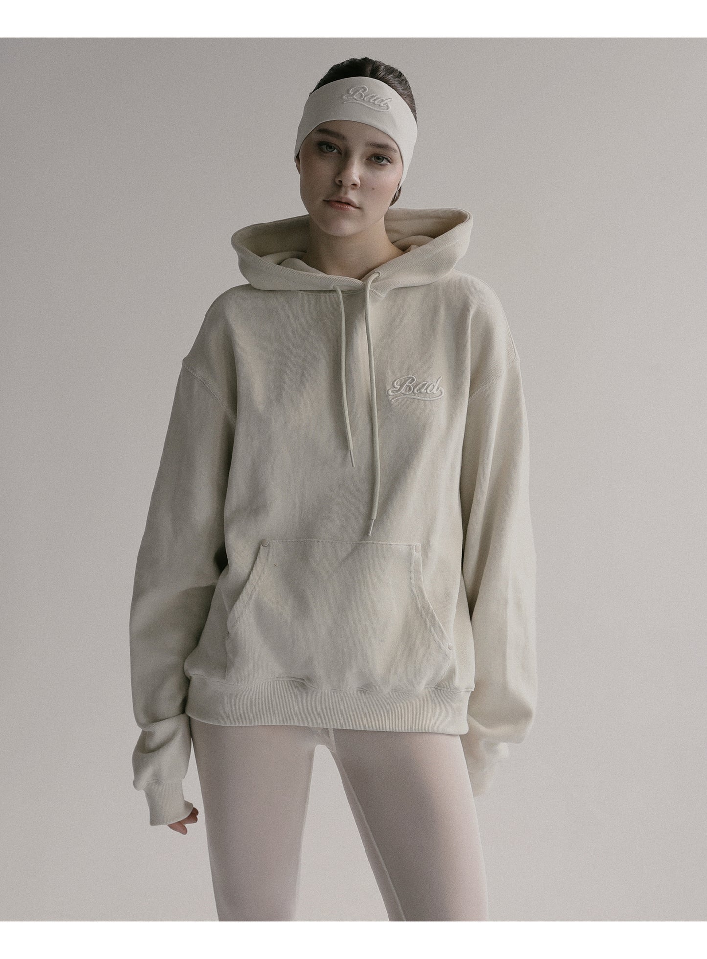 [w-hde24-002] Beyond Soft Hoodie - Cream