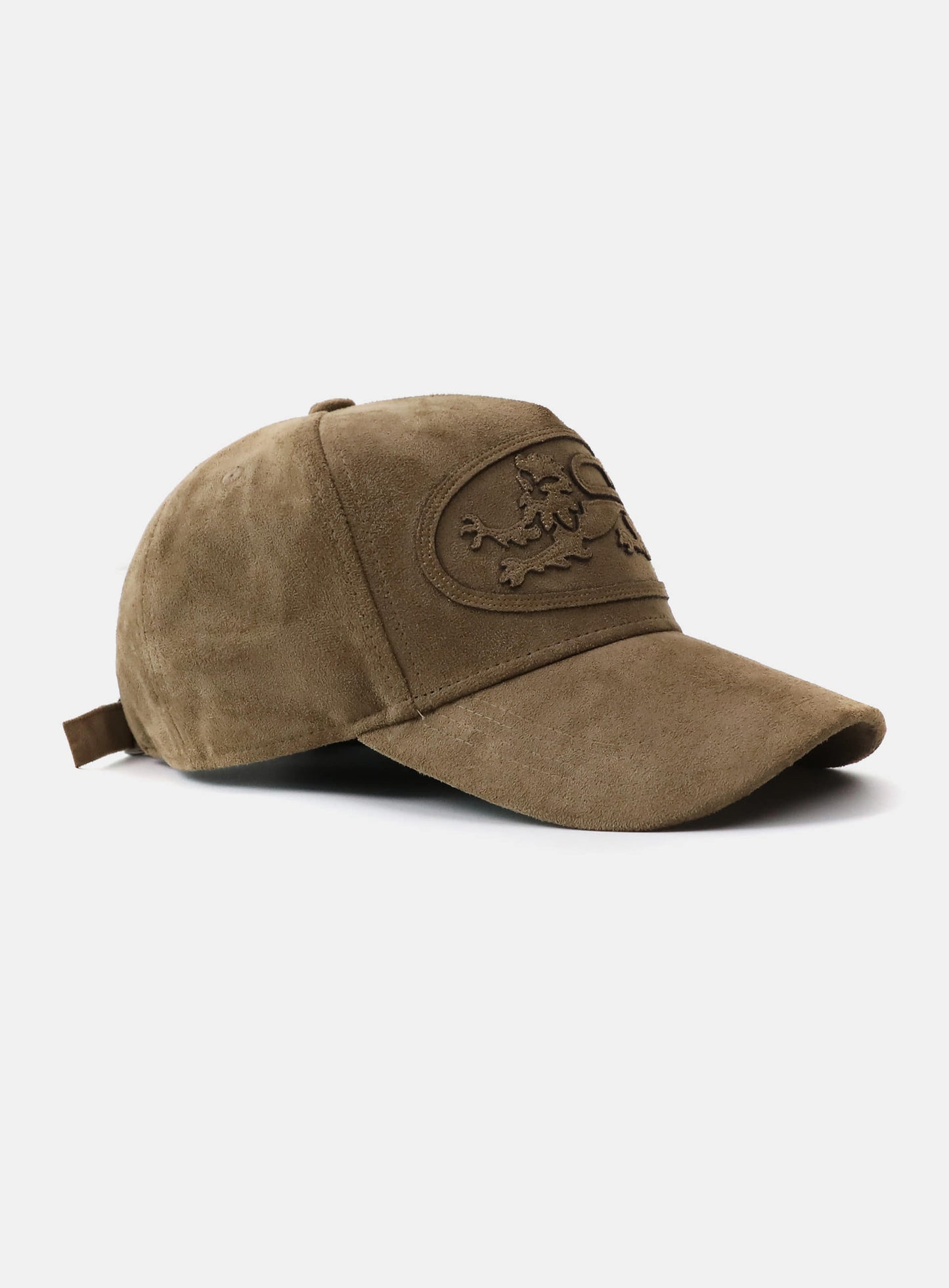Mystic Big Patch Ball Cap - Tan Suede