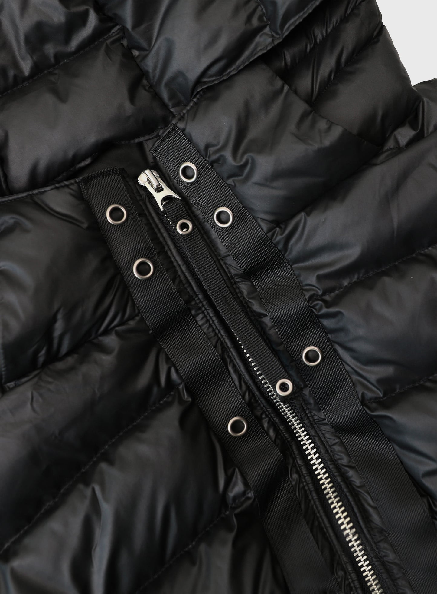 Viper 31-1 Lightweight Hooded Puffer - Black