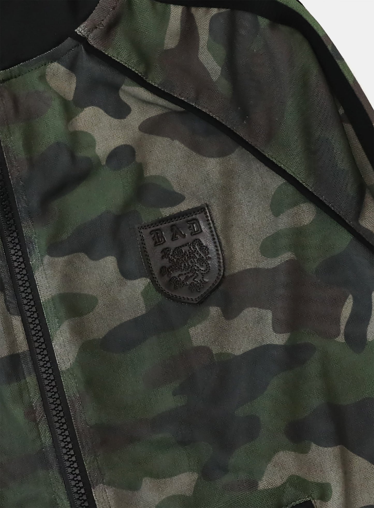 Vintage Club Track Zip-Up - Green Camo