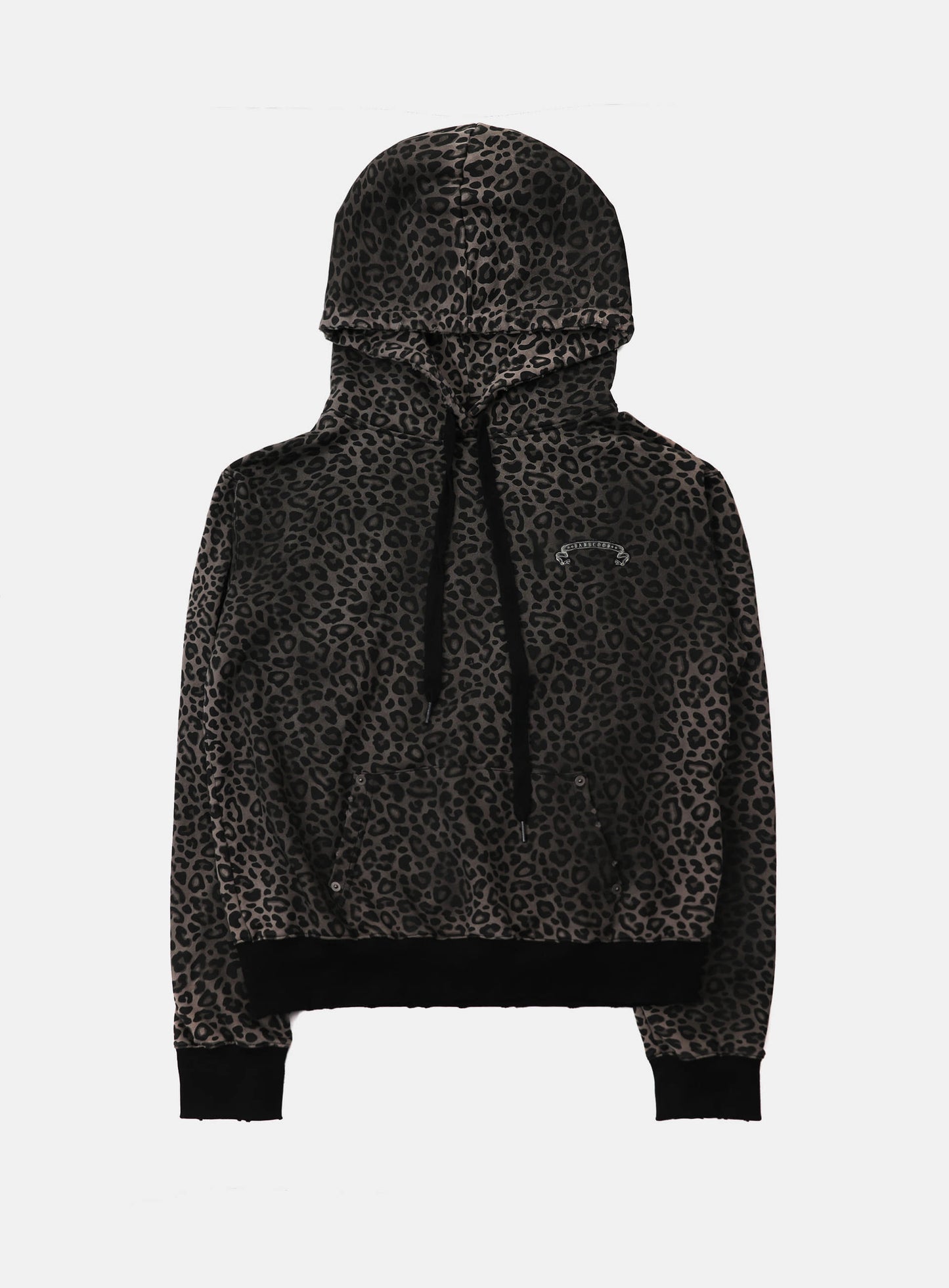 Viper Logo Hoodie - Black Leopard
