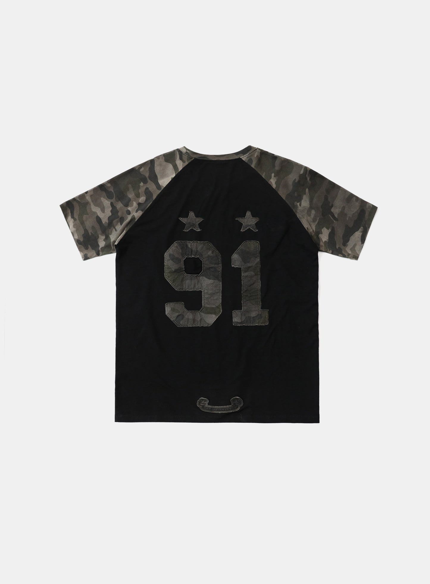 Contrast Short Sleeve - Green Camo