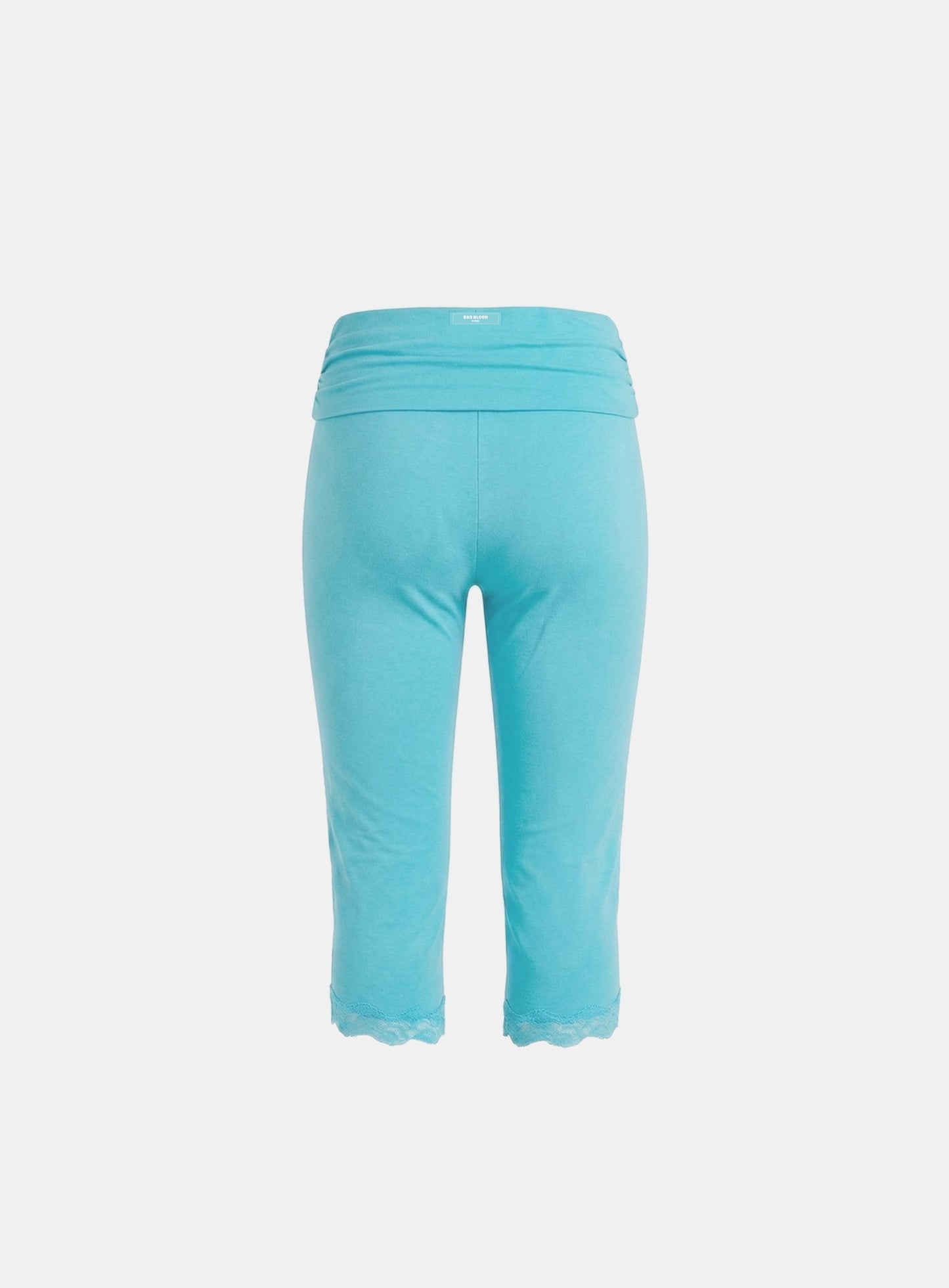 [w-srt26-034] Everyday Lace Capri Pants - Mint