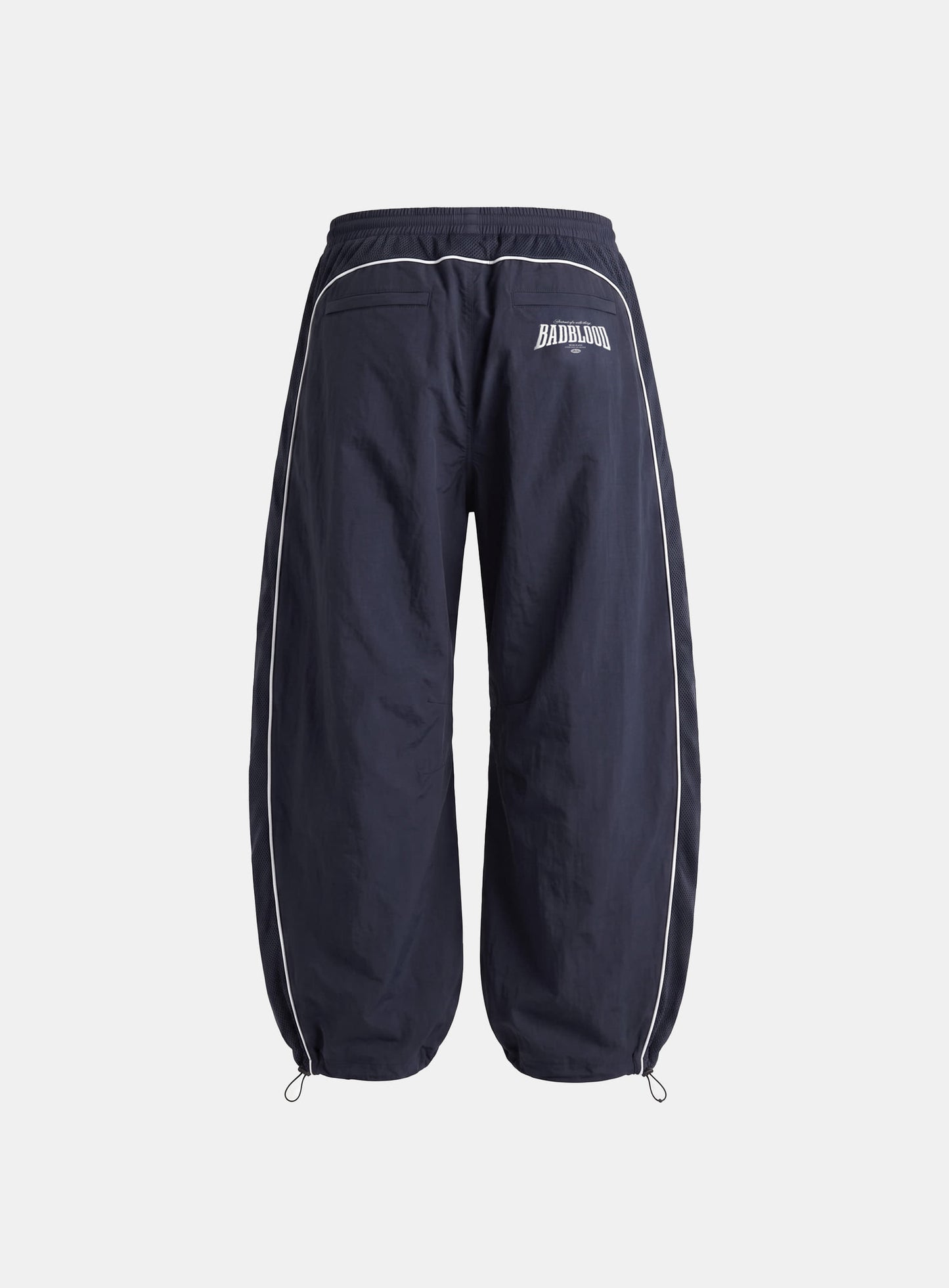 [w-pts26-107] Mystic Nylon Track Pants - Navy