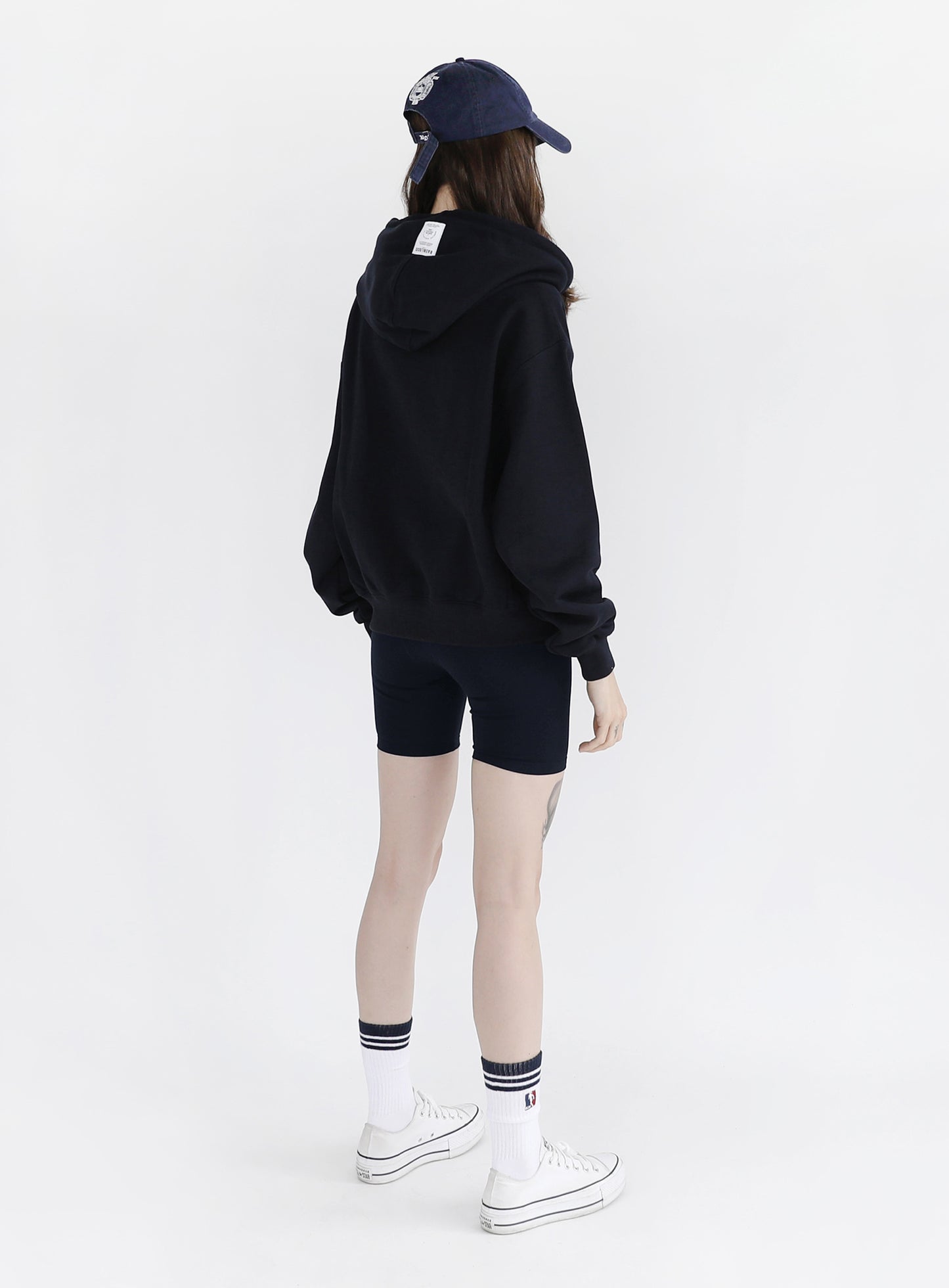 BCAC Emblem Heavyweight Hoodie - Navy