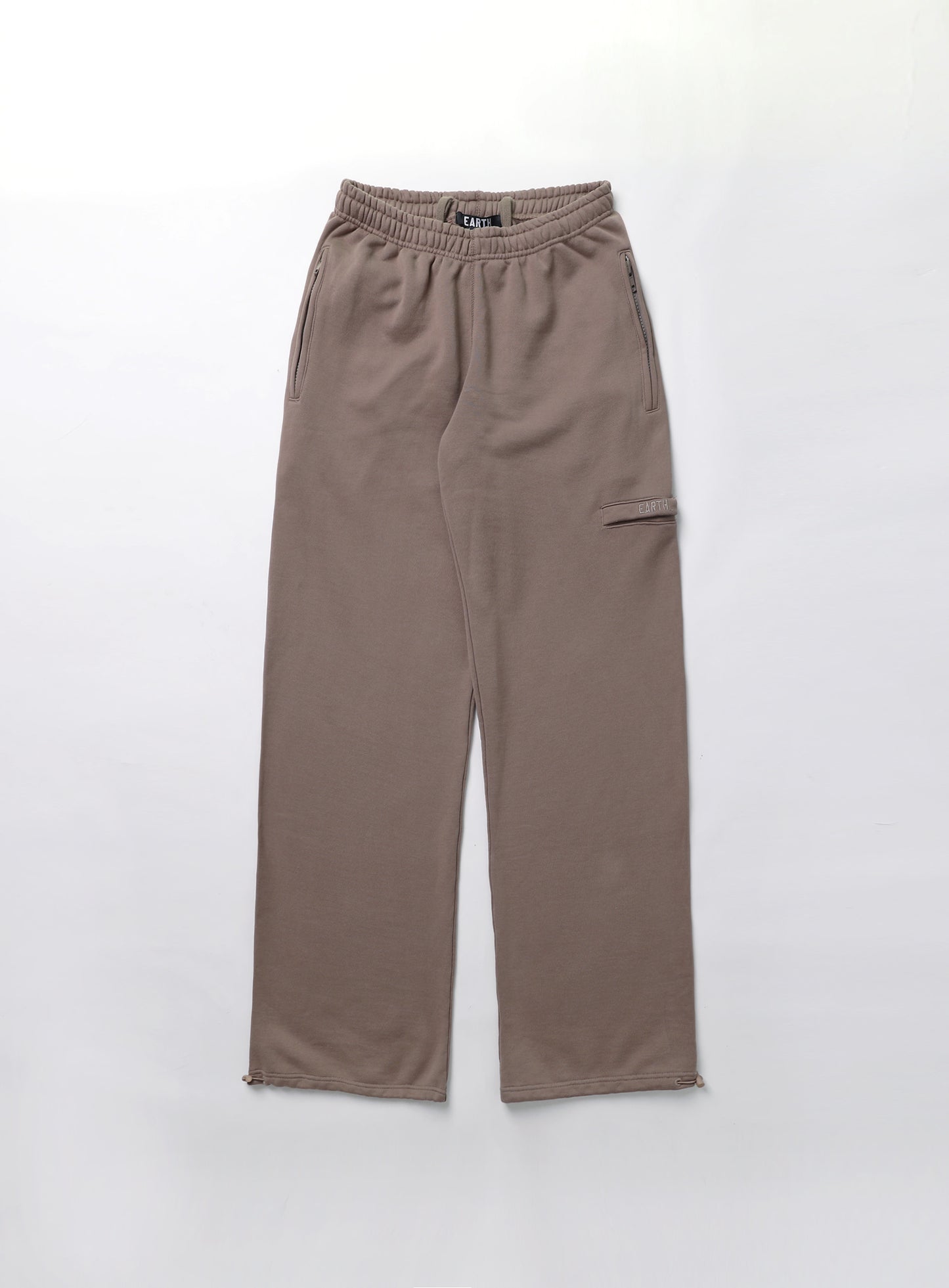 Super Wide 2 Way Jogger - Low Rise - Taupe
