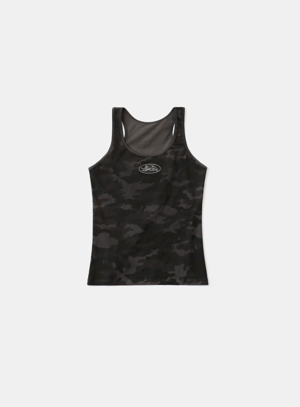 Mystic Tank Slim Fit - Black Camo