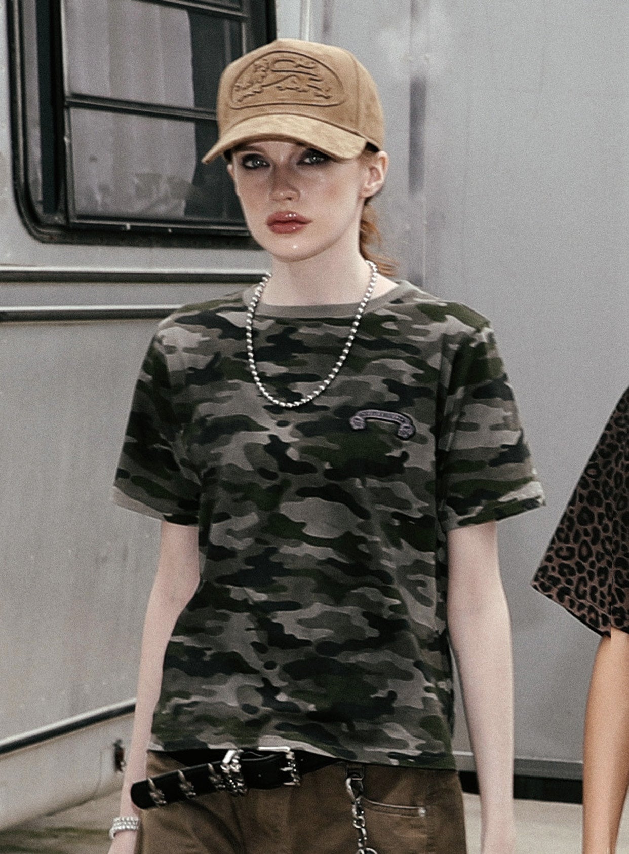 Mystic Big Patch Ball Cap - Tan Suede