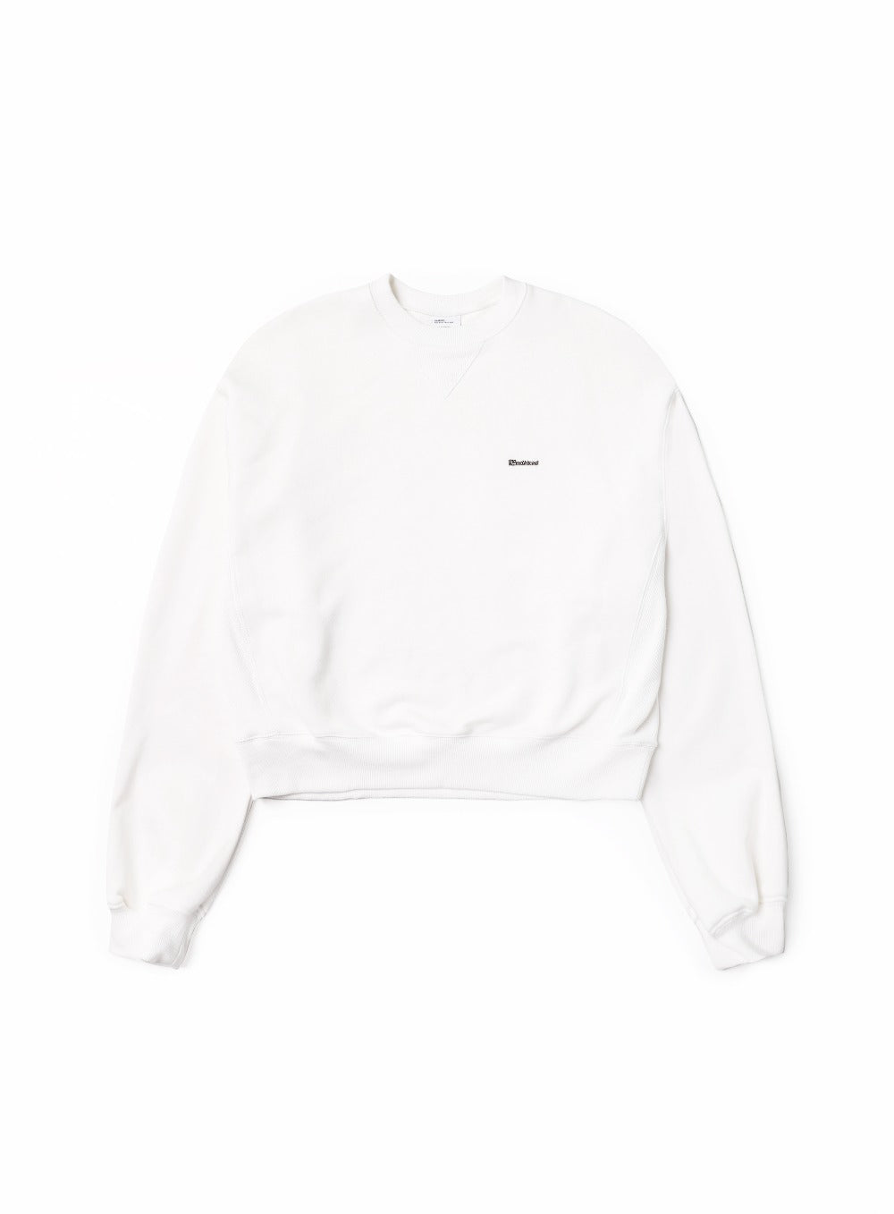 Minimal Logo Heavyweight Sweatshirt - Cream