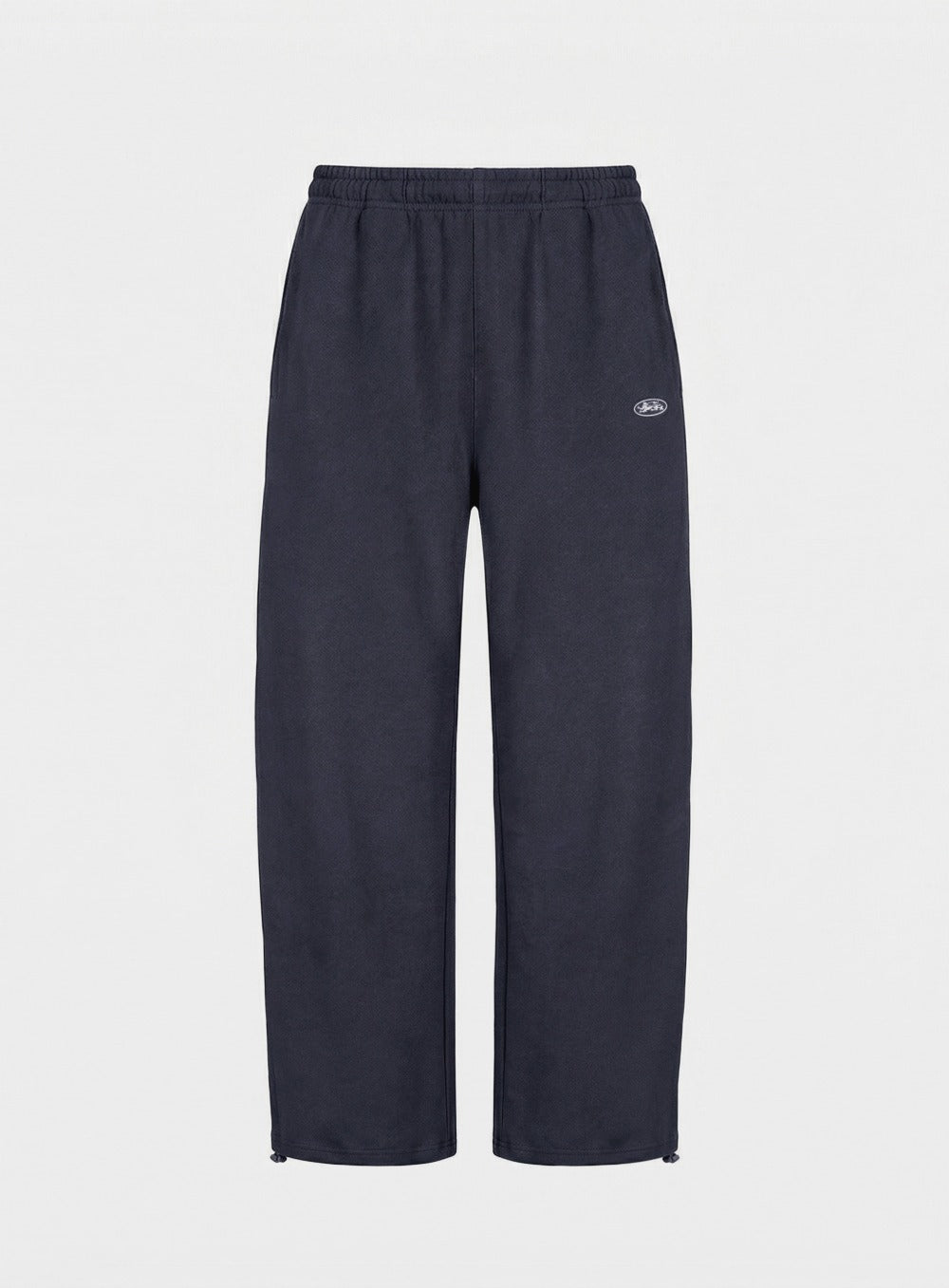 [w-pts26-024] BS Soft Terry Baggy Joggers - Navy