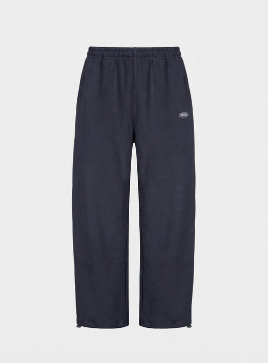 [w-pts26-024] BS Soft Terry Baggy Joggers - Navy