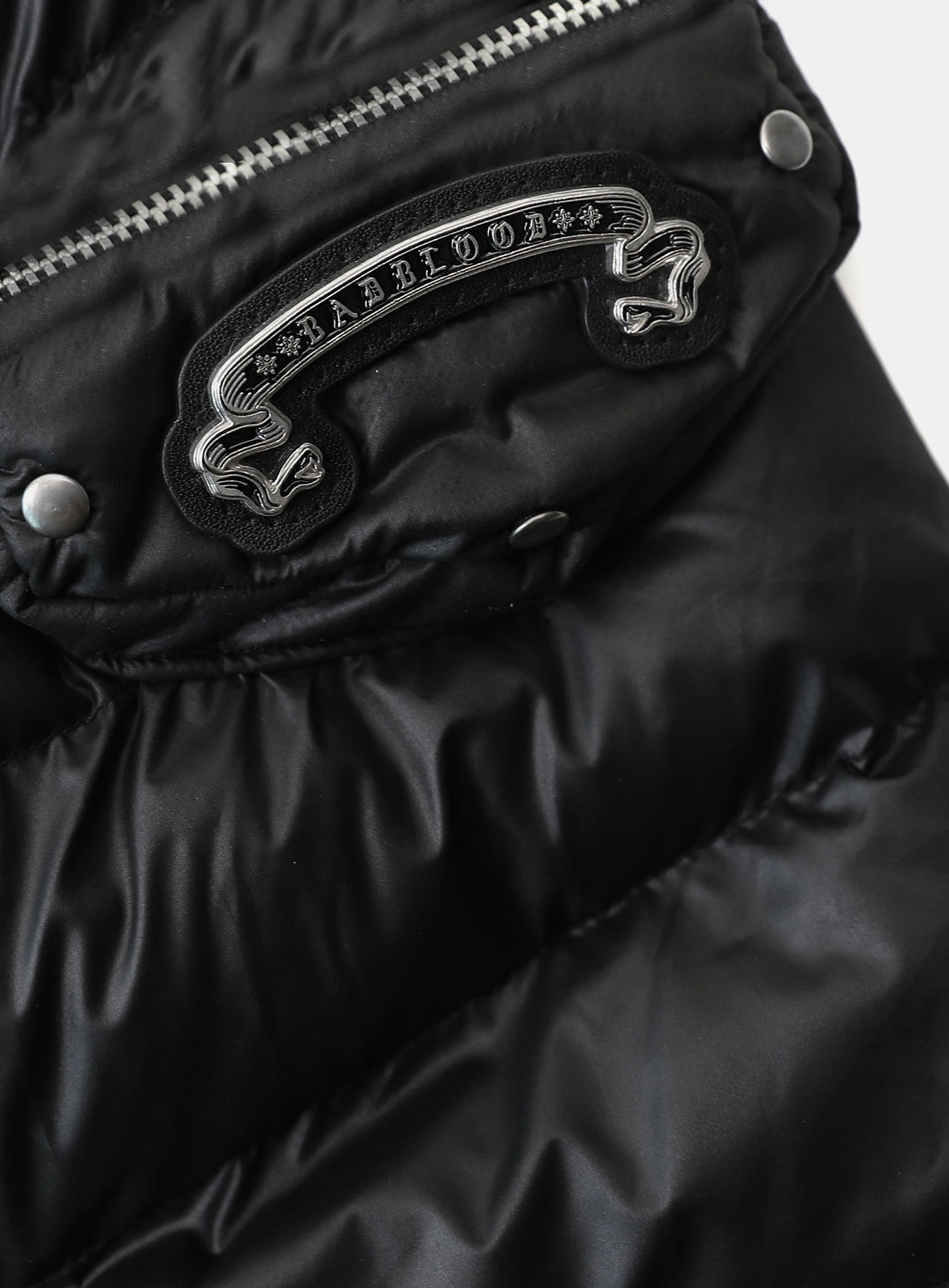 Viper 31-1 Lightweight Hooded Puffer - Black