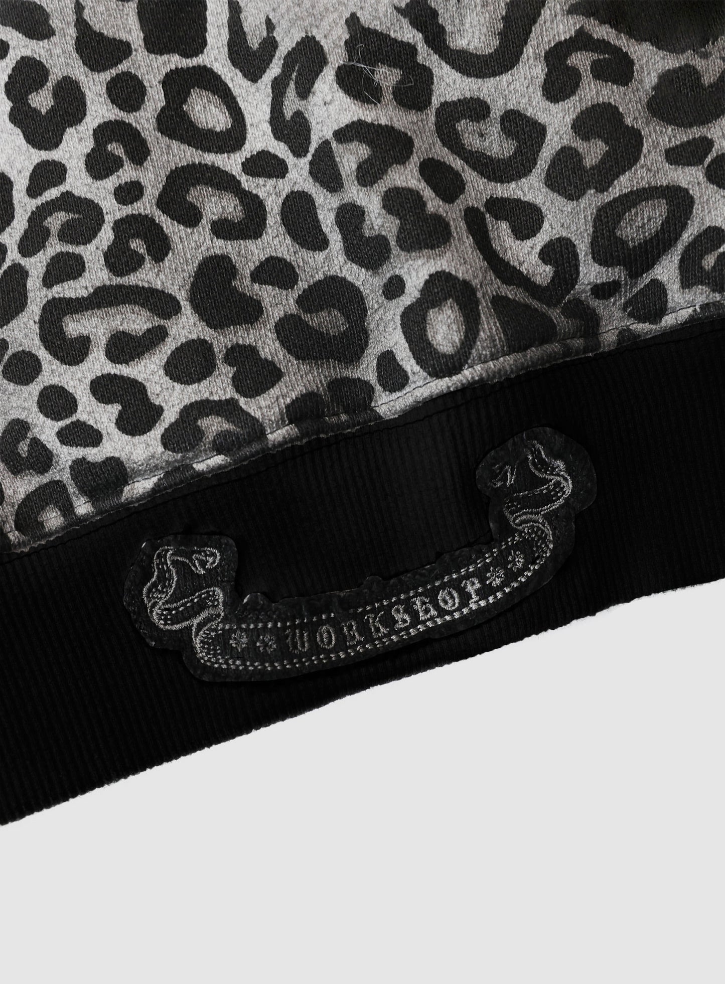 Cosmo 11 Detachable Fur Hood Zip-up - White Leopard