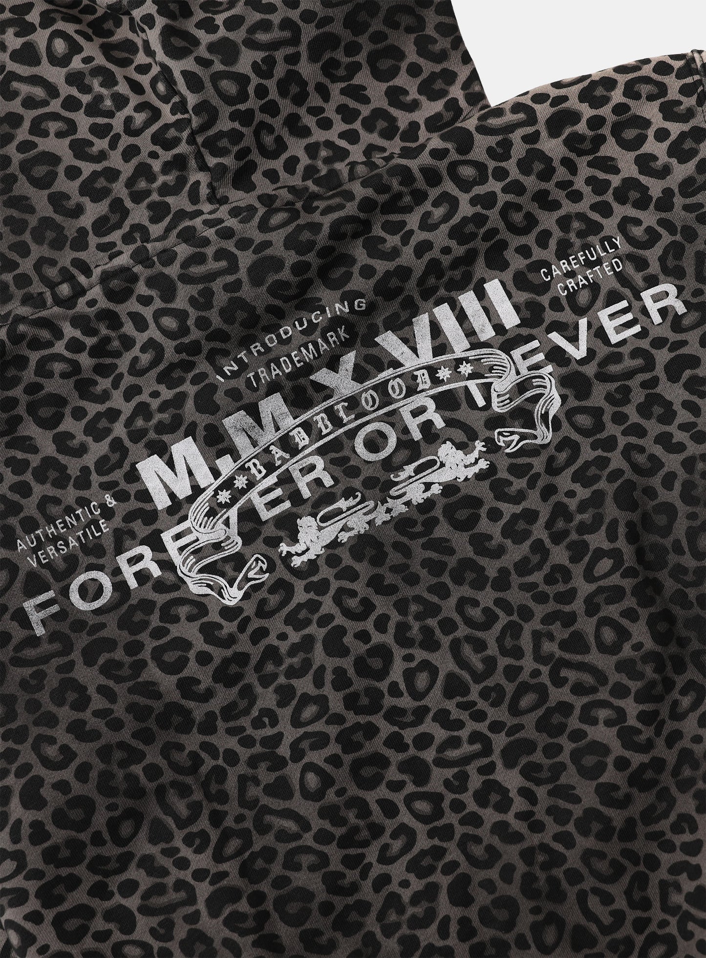 Viper Logo Hoodie - Black Leopard