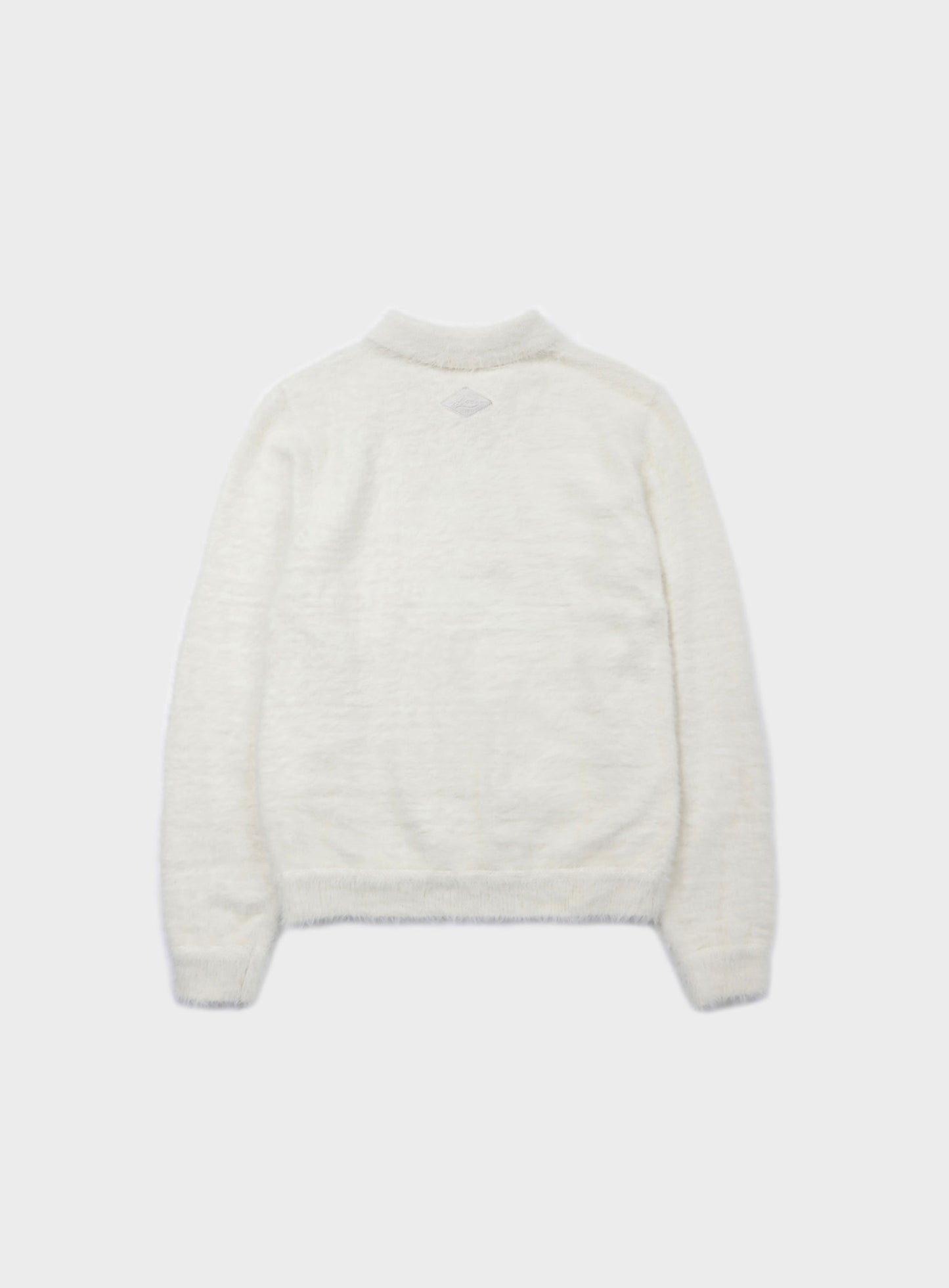 BS Mohair Polo Sweater - Cream