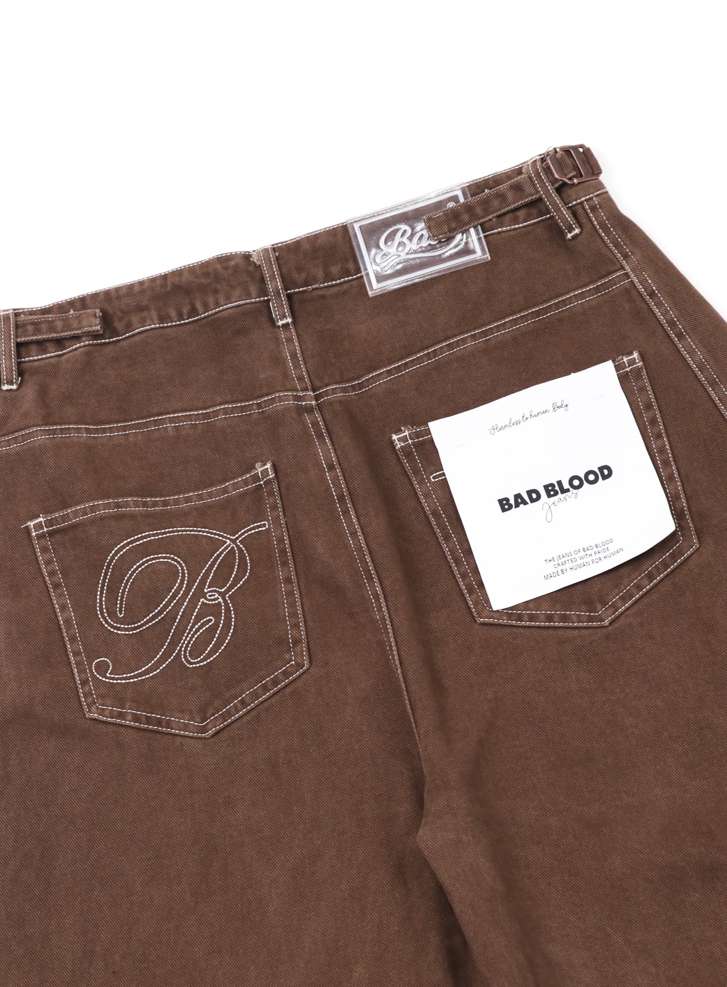Noah Barrel Denim Jeans - Tobacco