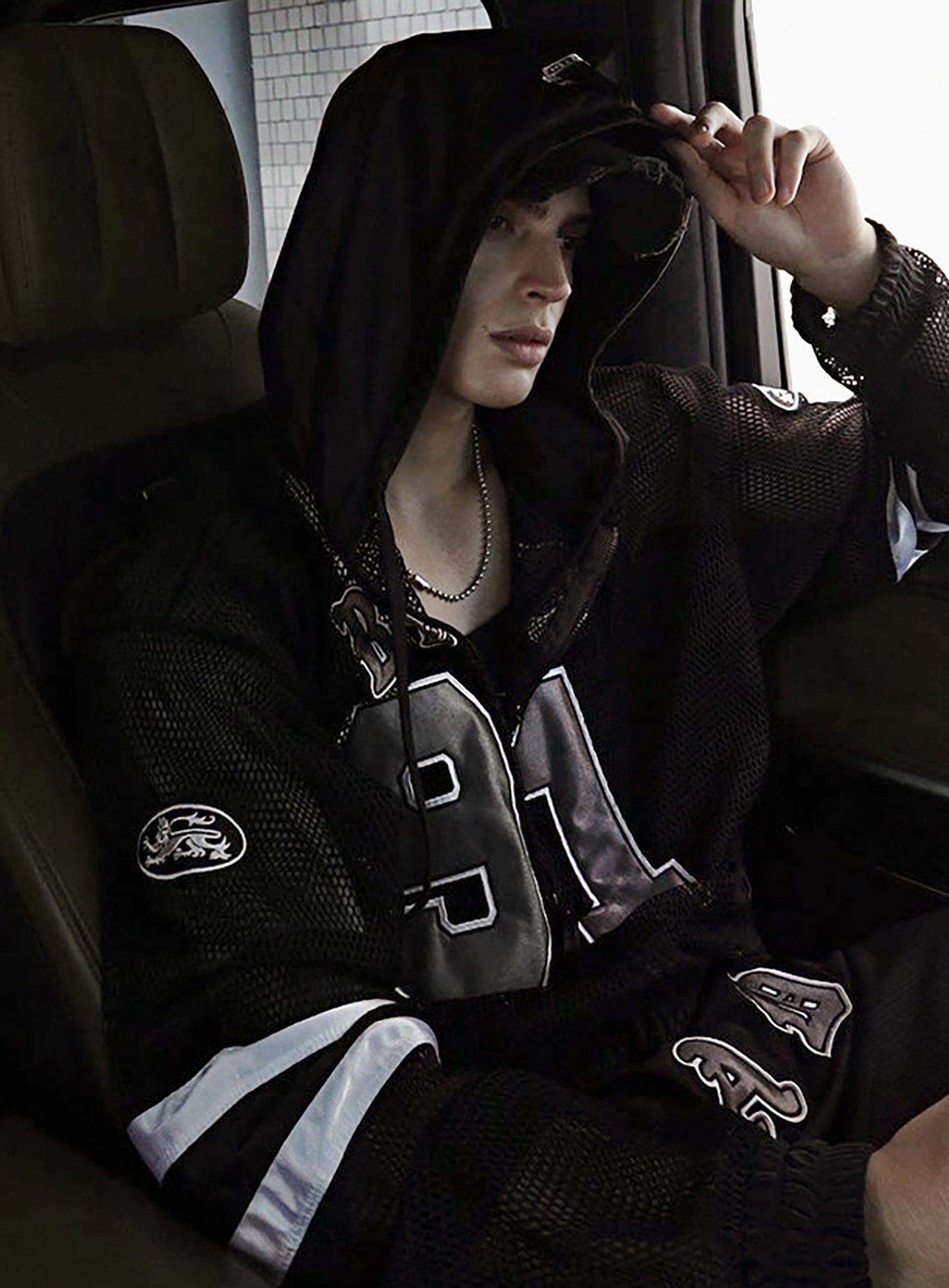 Workshop Net Rugby Hoodie - Black