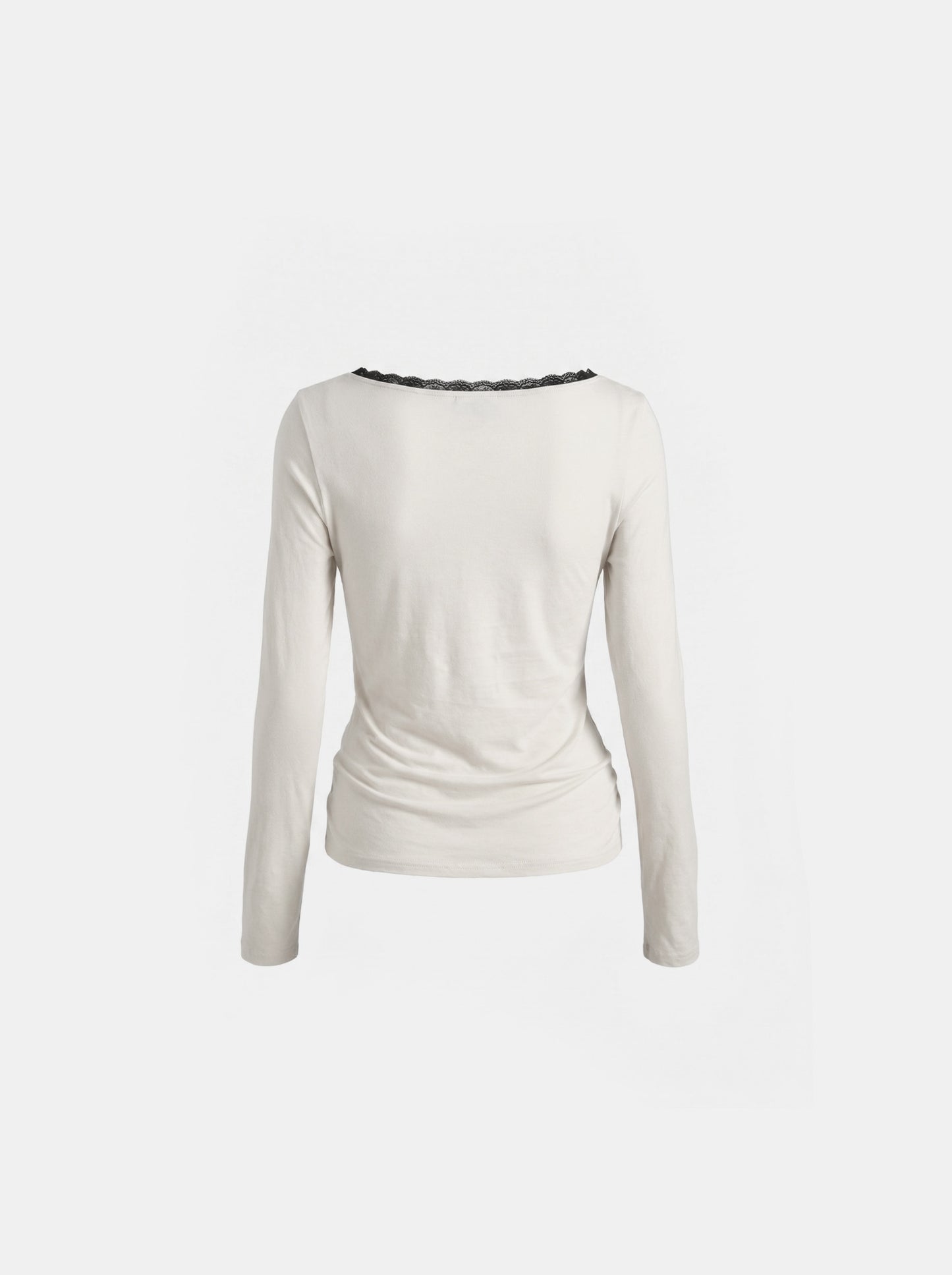 [w-tee26-162] Aero Rider Squad Loose-Fit Long Sleeve - Cream