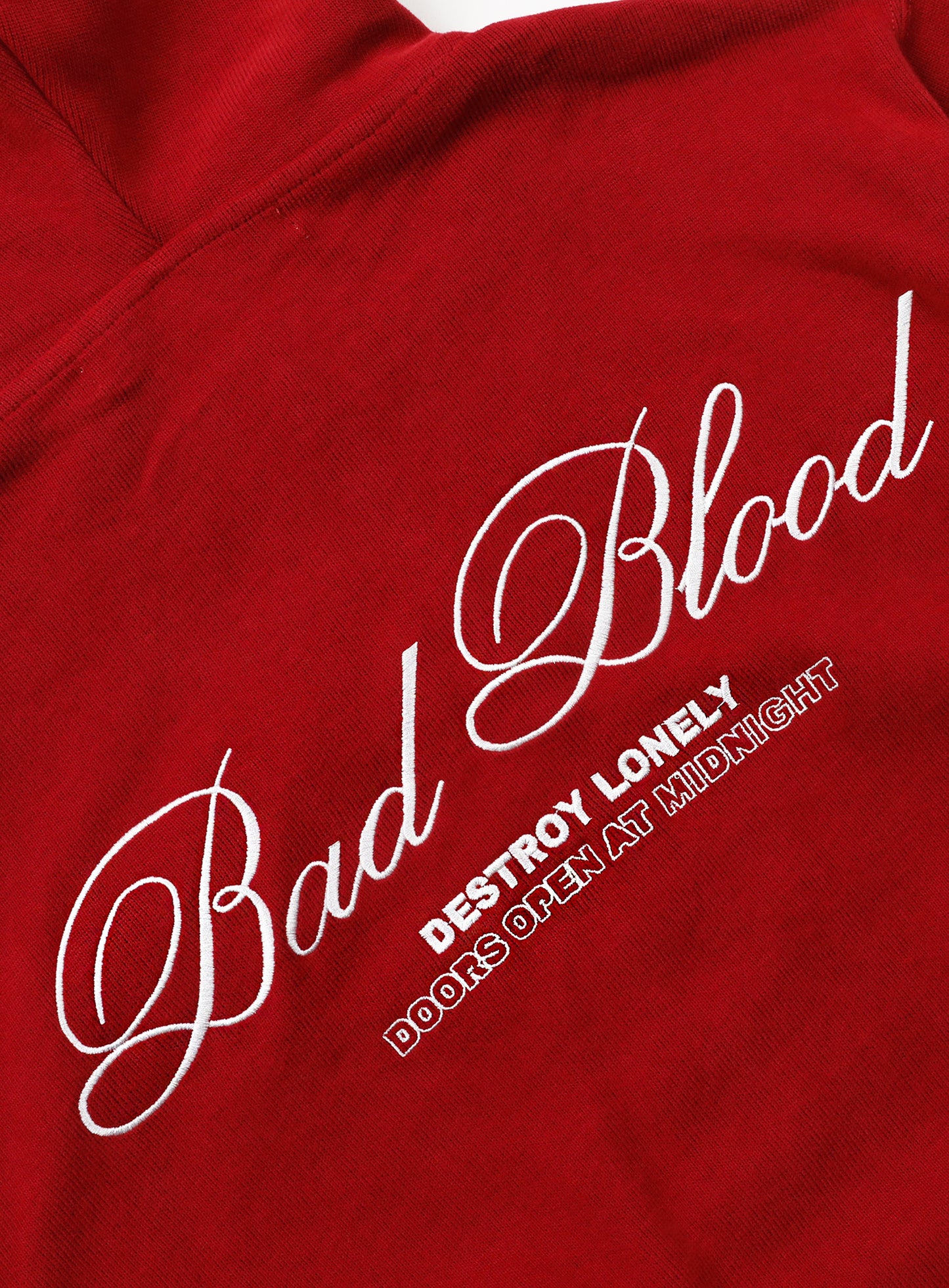 Classic Logo Hooded Zip-Up - Red