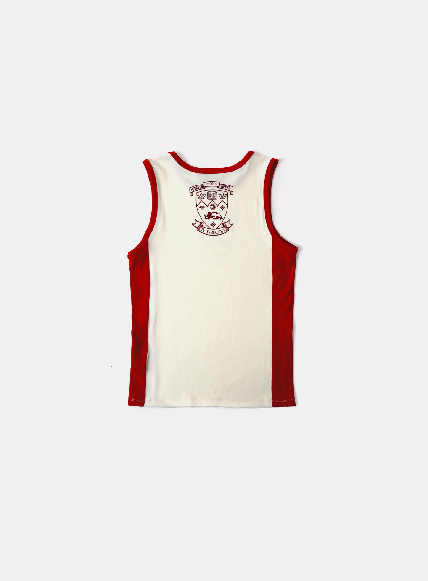 Workshop Shield Print Tank - White/Red