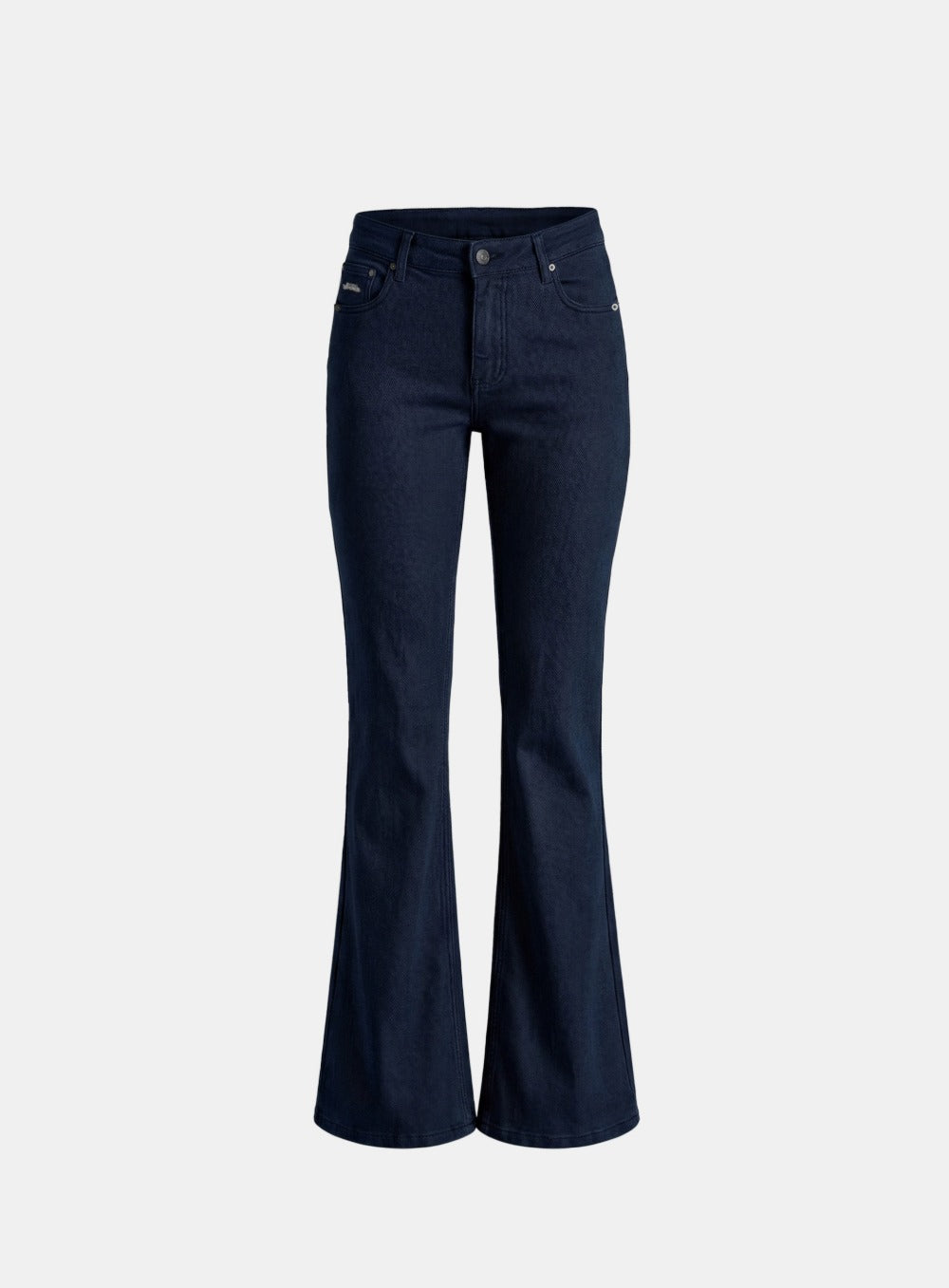 [w-pts26-071] 702 Low-Rise Bootcut Pants - Navy