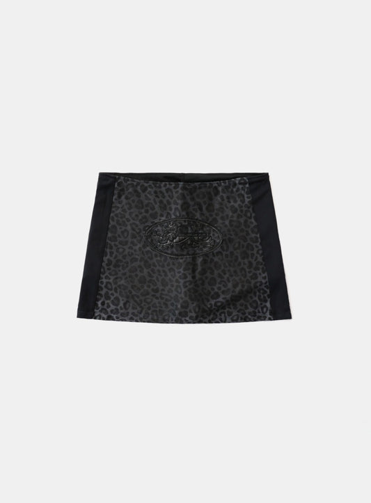 Mystic Scott Shorts - Black Leopard