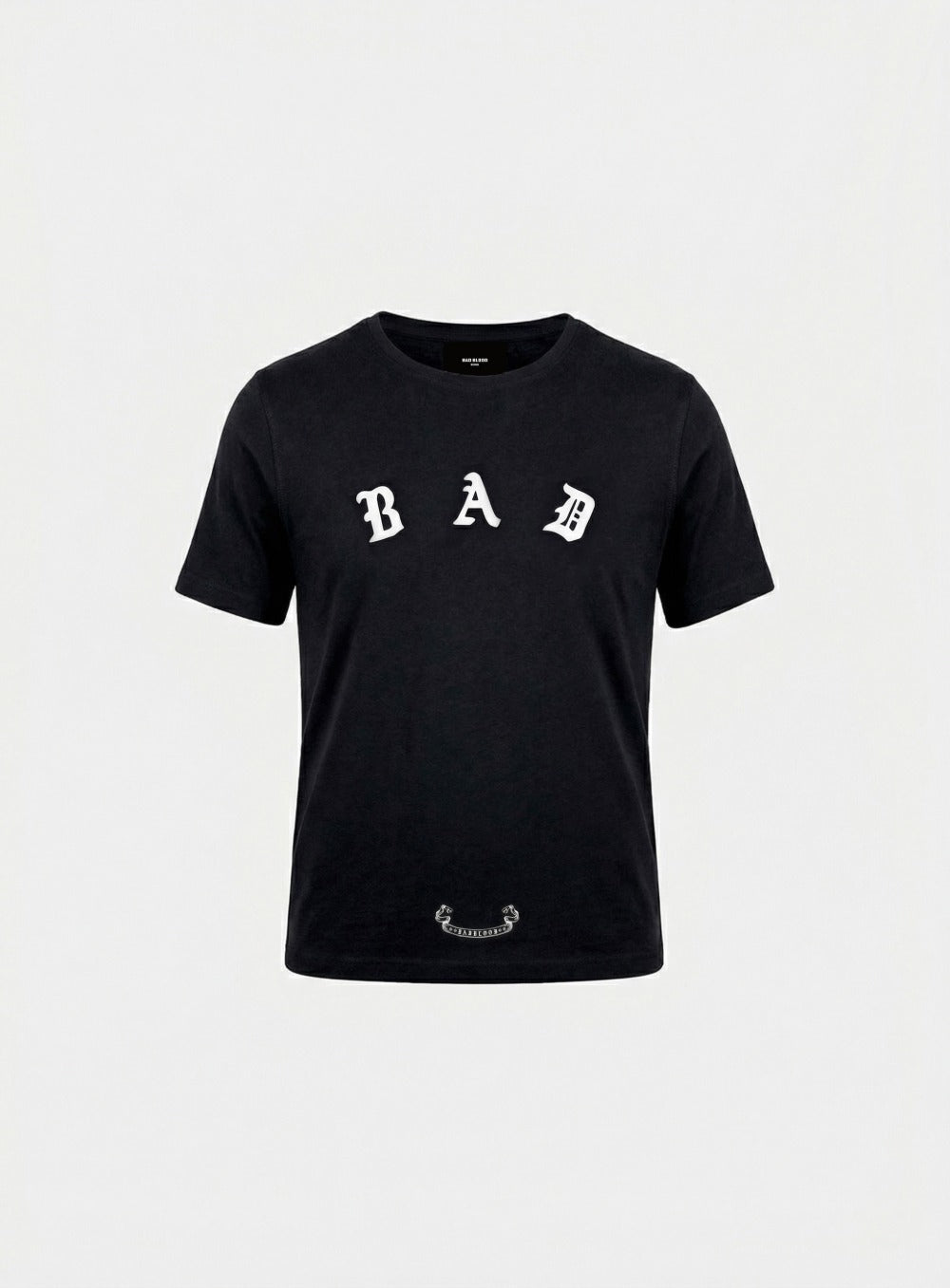 [w-tee26-109] Mystic Emblem Short Sleeve T-Shirt - Black