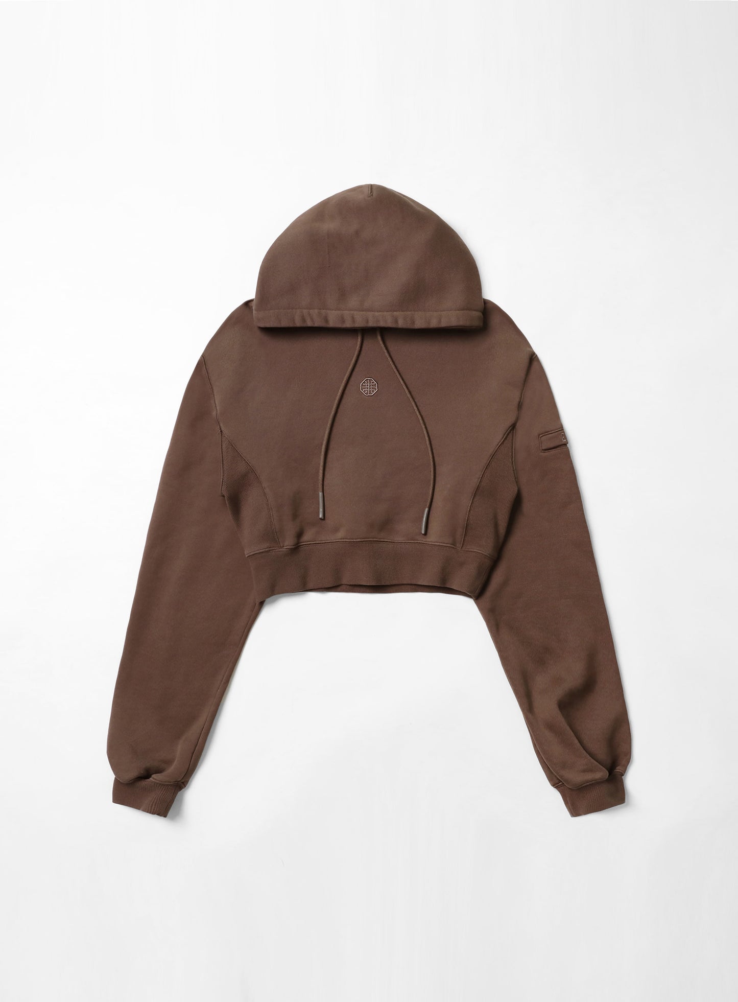 Old Effect Crop Hood - Oak