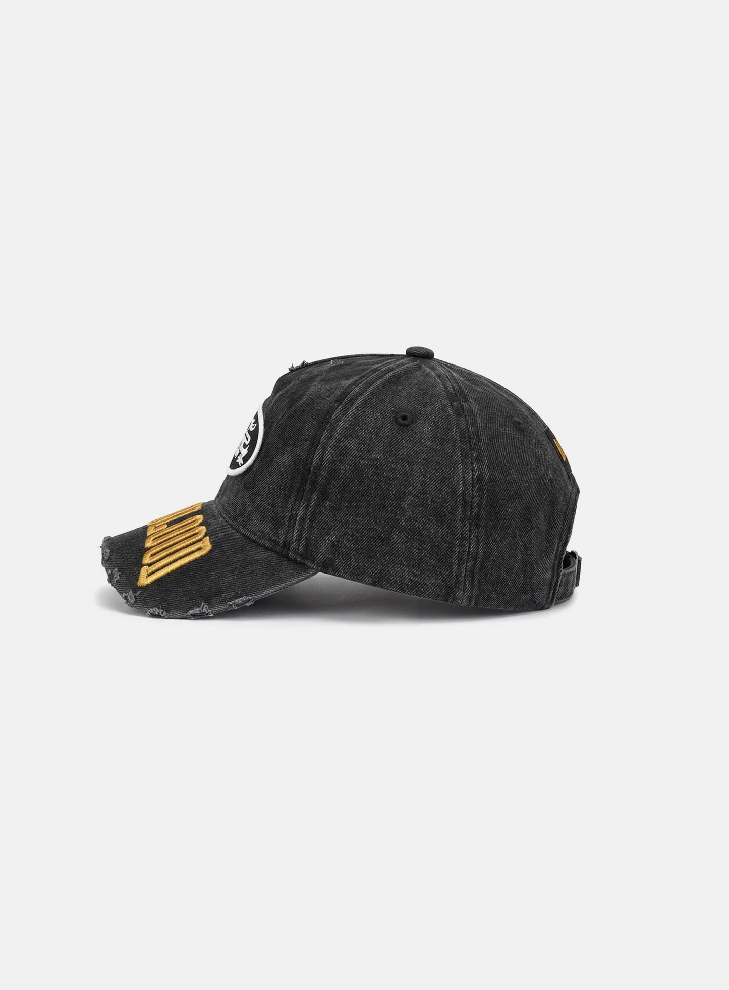 [w-hat26-003] Mystic Capsule Vintage Ball Cap - Charcoal