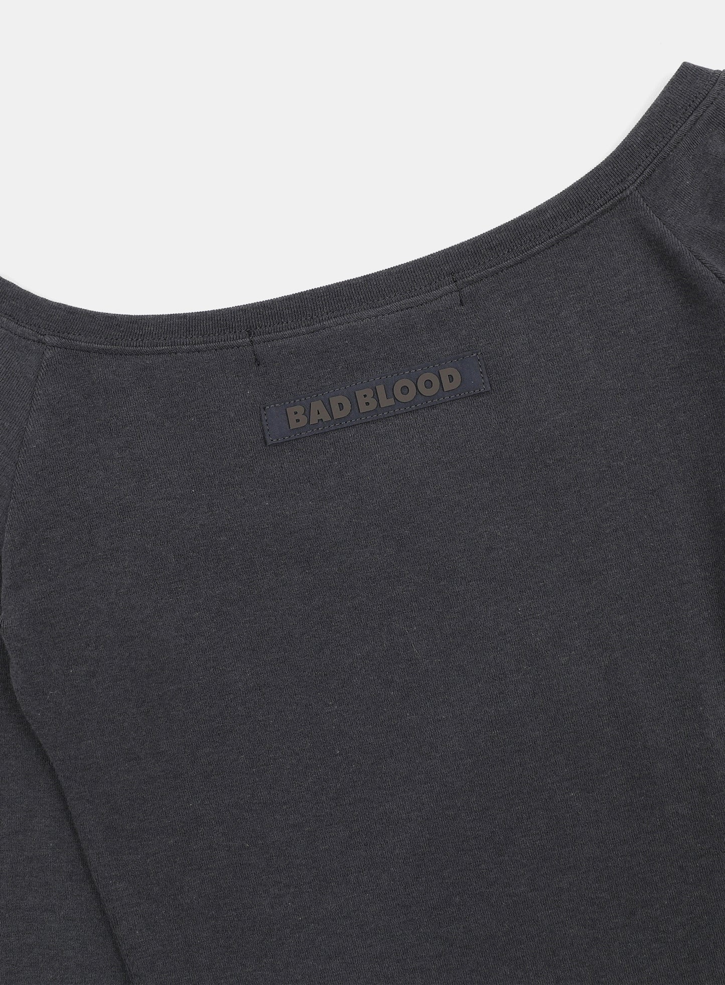 Beyond Soft Off-Shoulder Top - Charcoal