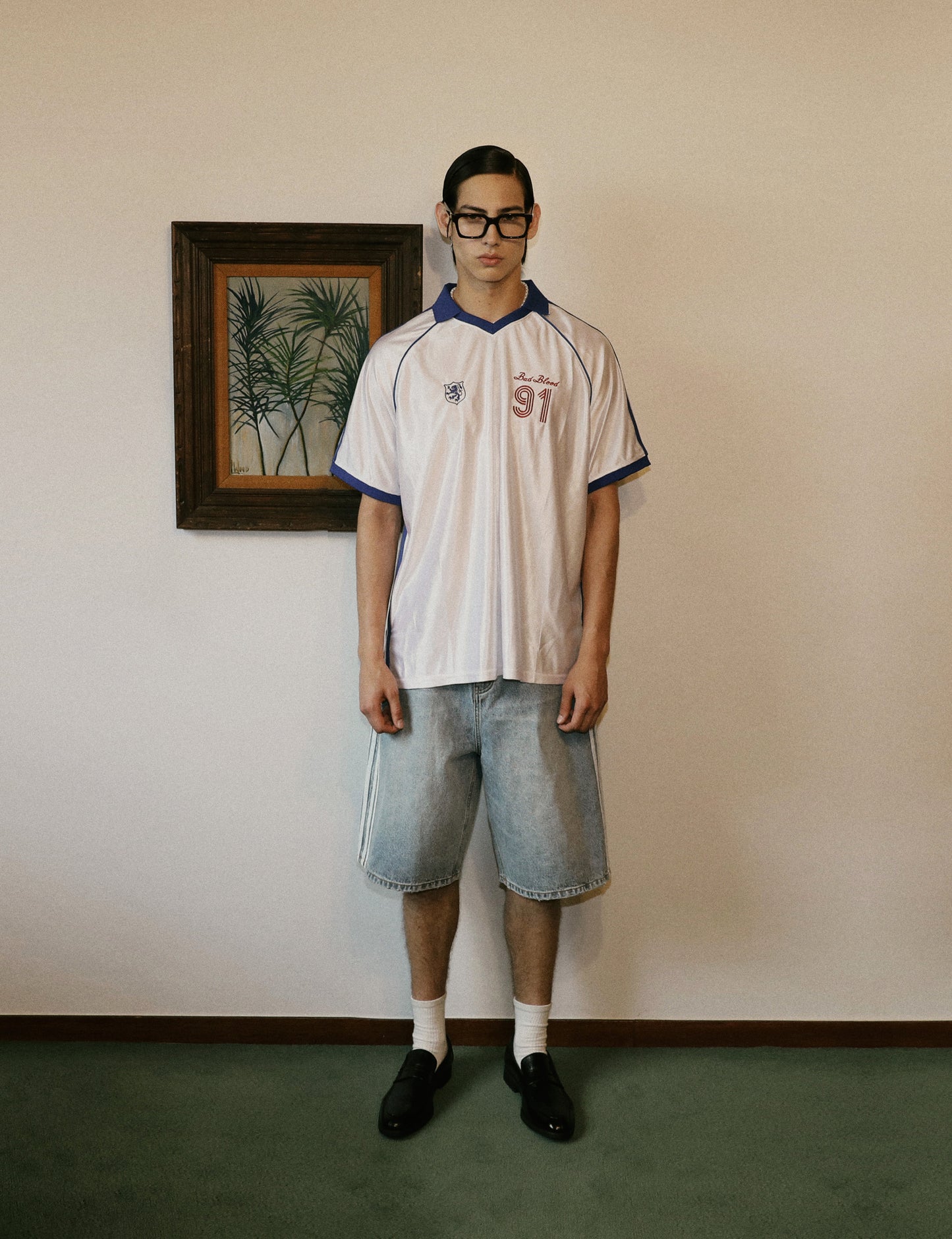 91 Soccer Shirt – White