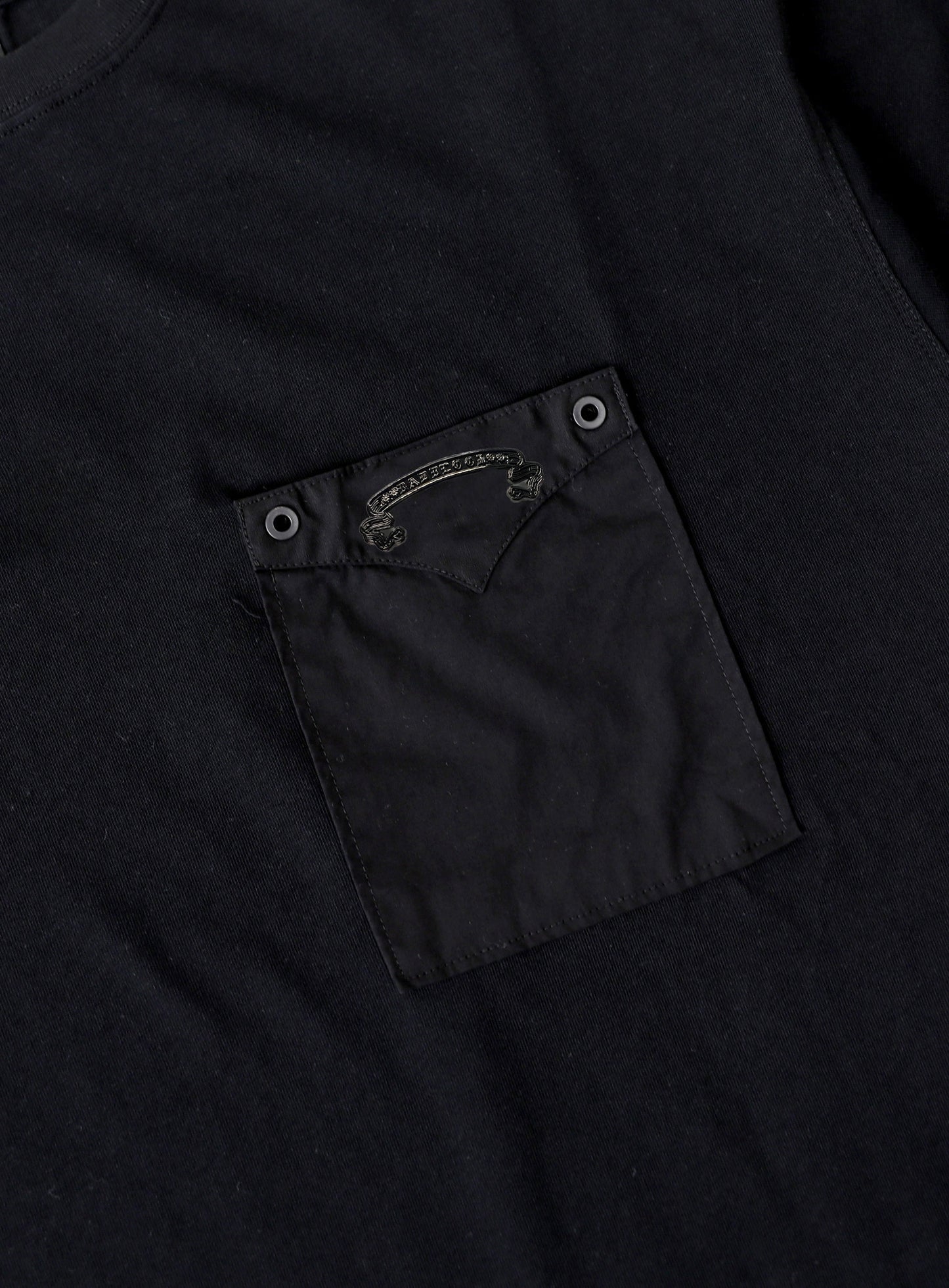Viper Logo Pocket T-Shirt - Black