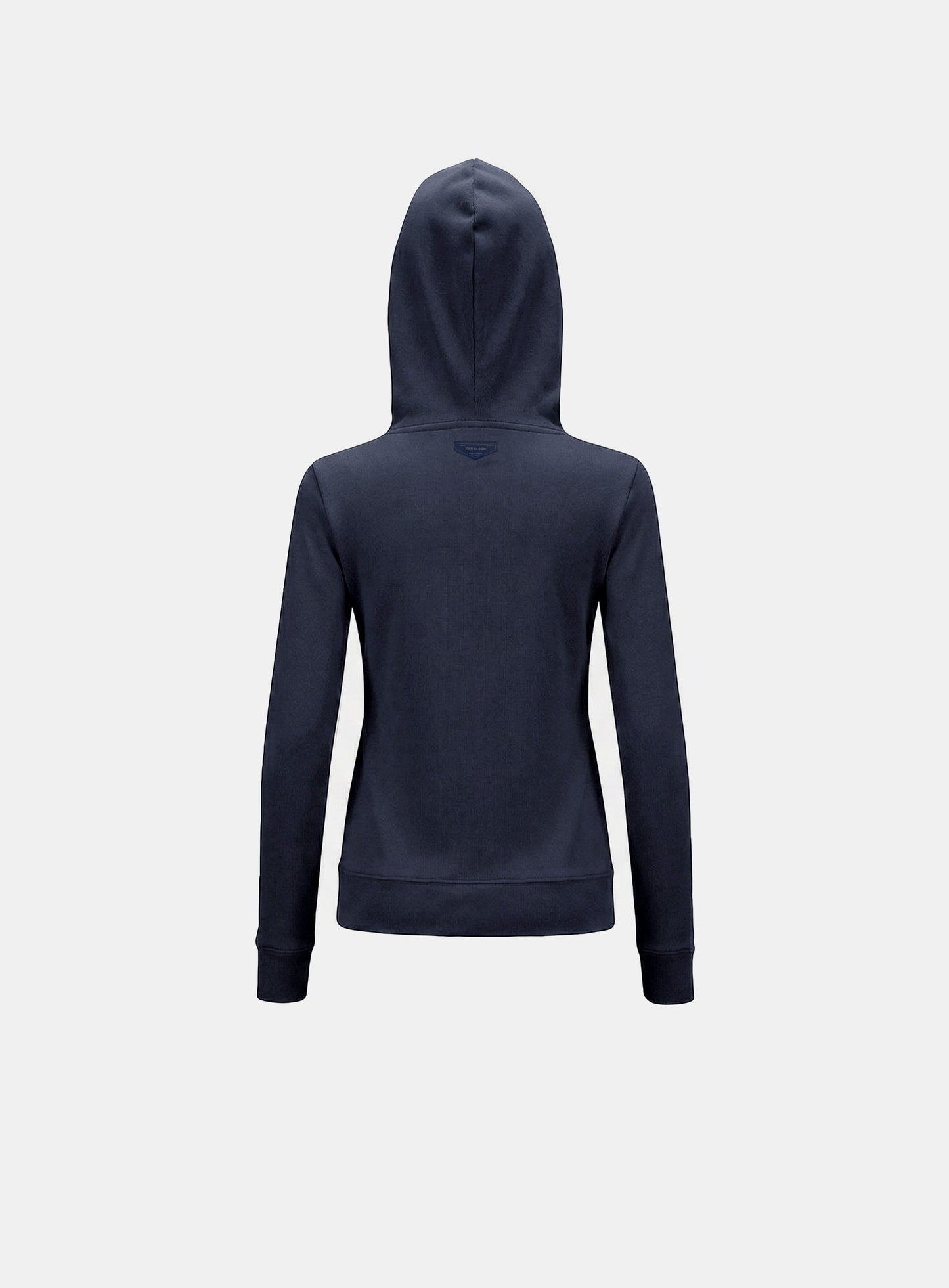 [w-hde26-009] BS Soft Terry Zip-Up Hoodie - Navy